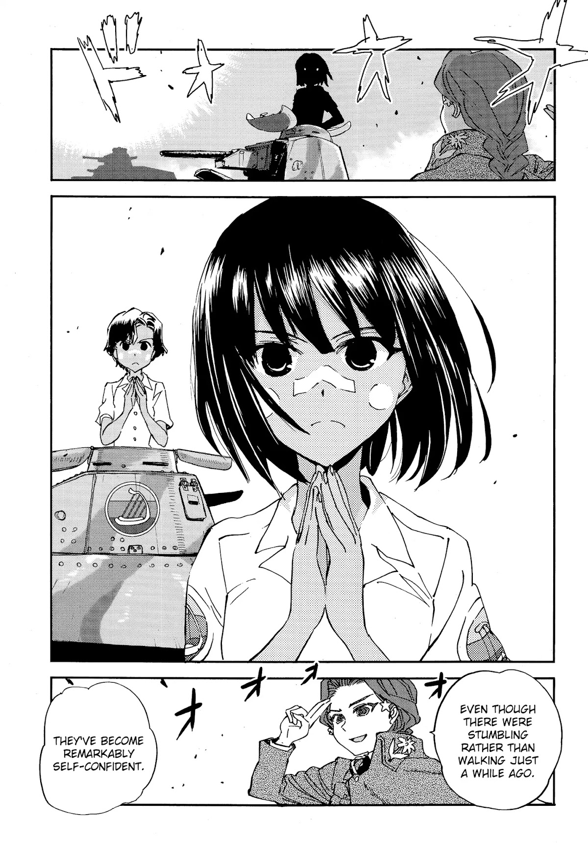 Girls & Panzer - Ribbon no Musha Chapter 24 page 26 - Chapter 24: Uszka's Feelings