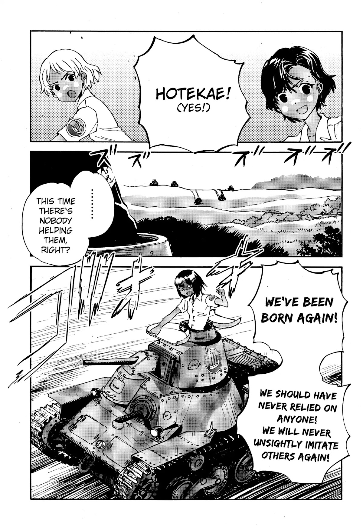 Girls & Panzer - Ribbon no Musha Chapter 24 page 28 - Chapter 24: Uszka's Feelings