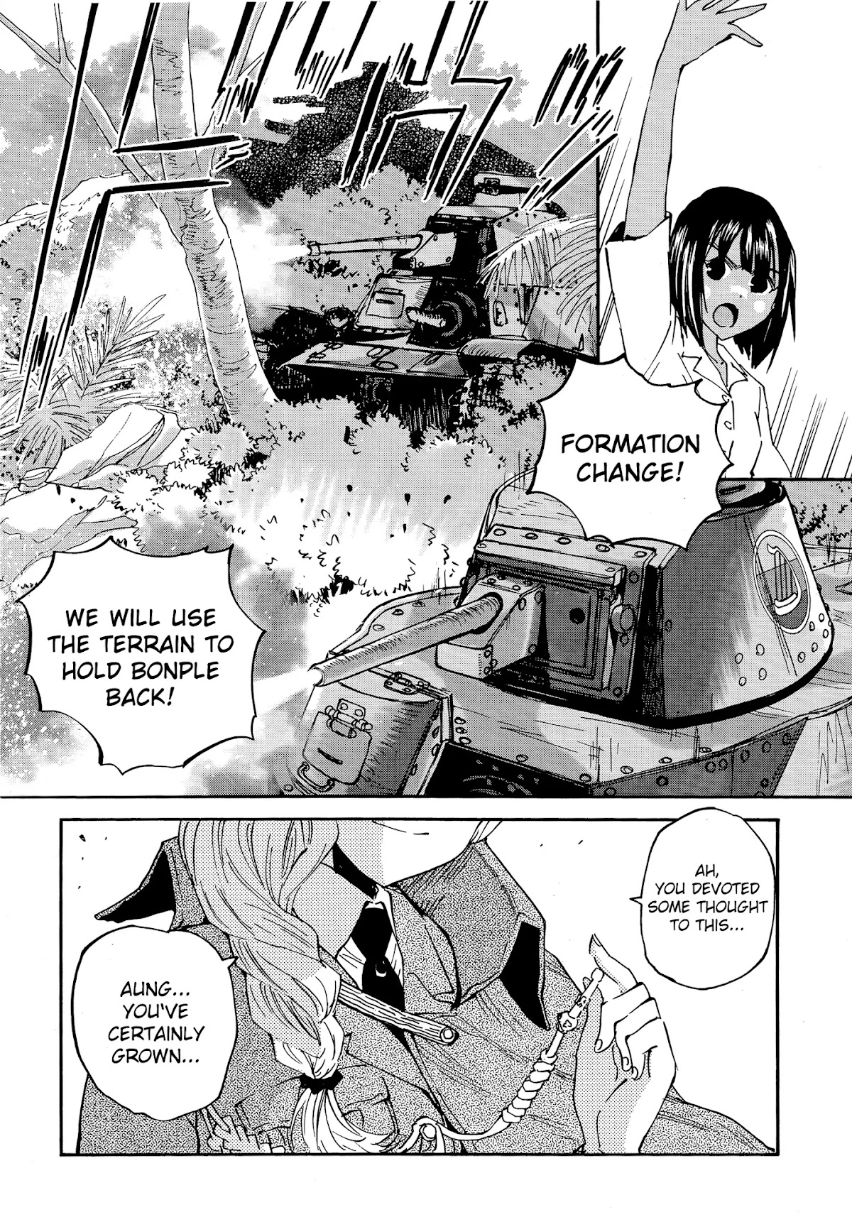 Girls & Panzer - Ribbon no Musha Chapter 24 page 29 - Chapter 24: Uszka's Feelings