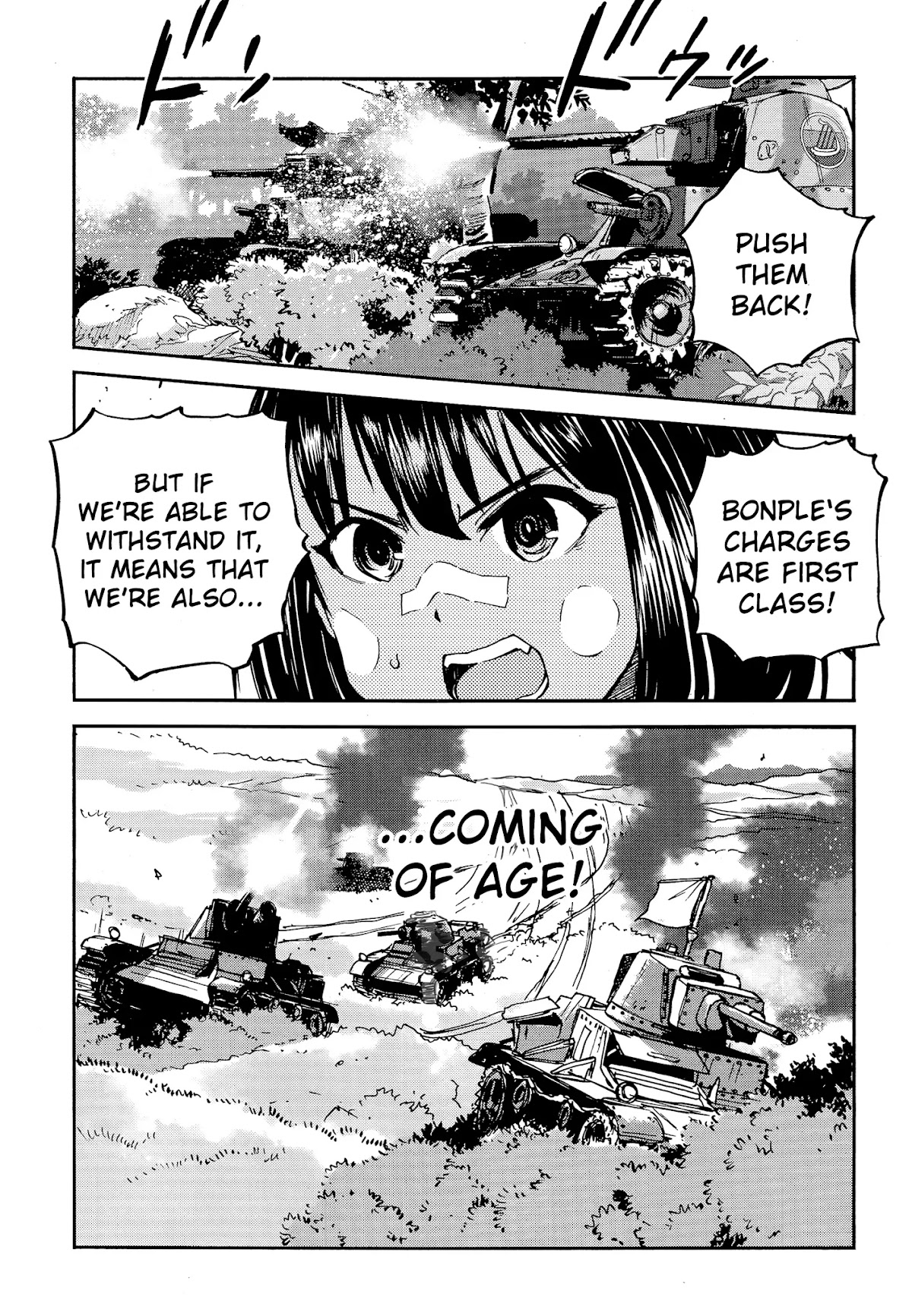 Girls & Panzer - Ribbon no Musha Chapter 24 page 32 - Chapter 24: Uszka's Feelings