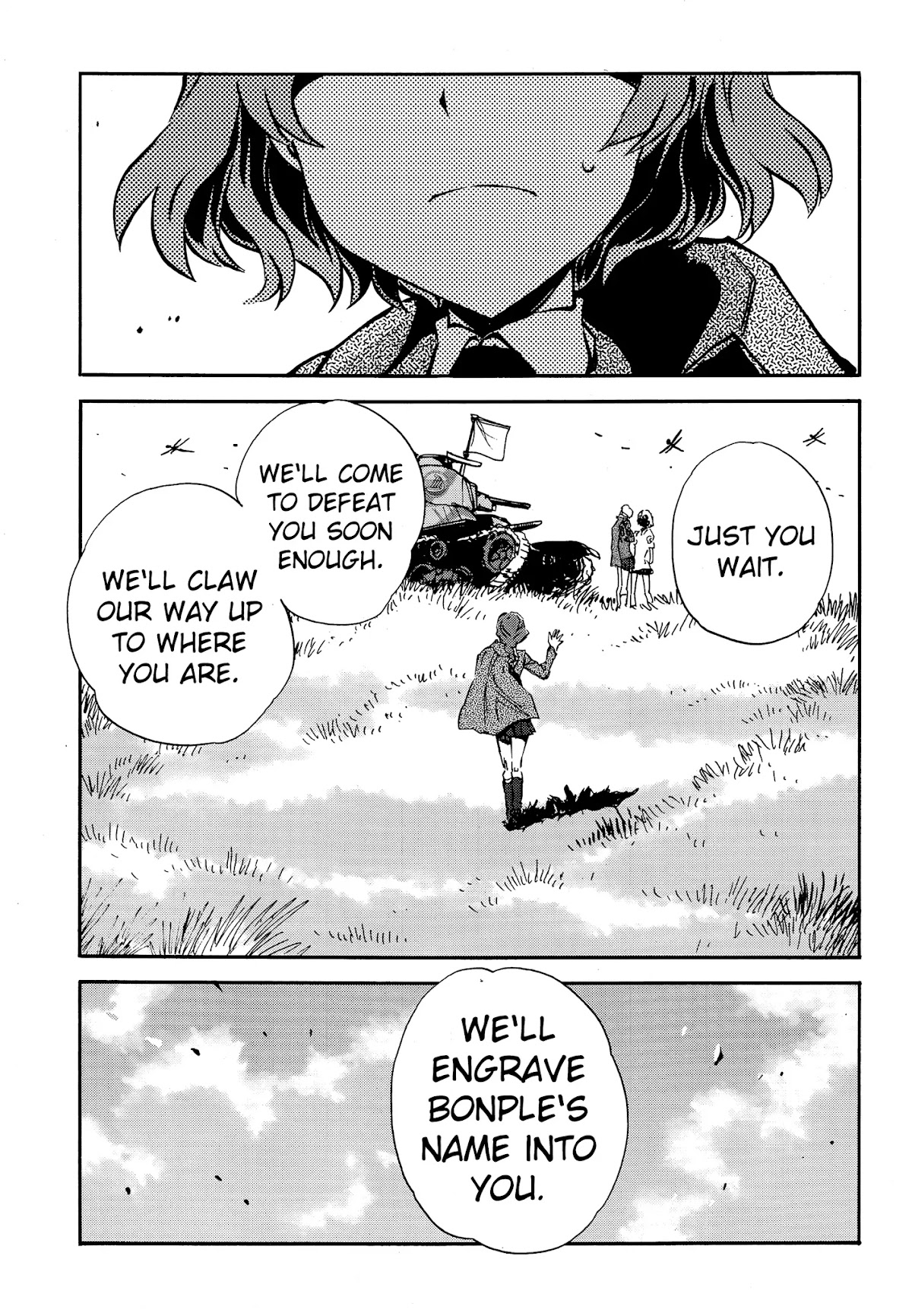 Girls & Panzer - Ribbon no Musha Chapter 24 page 38 - Chapter 24: Uszka's Feelings