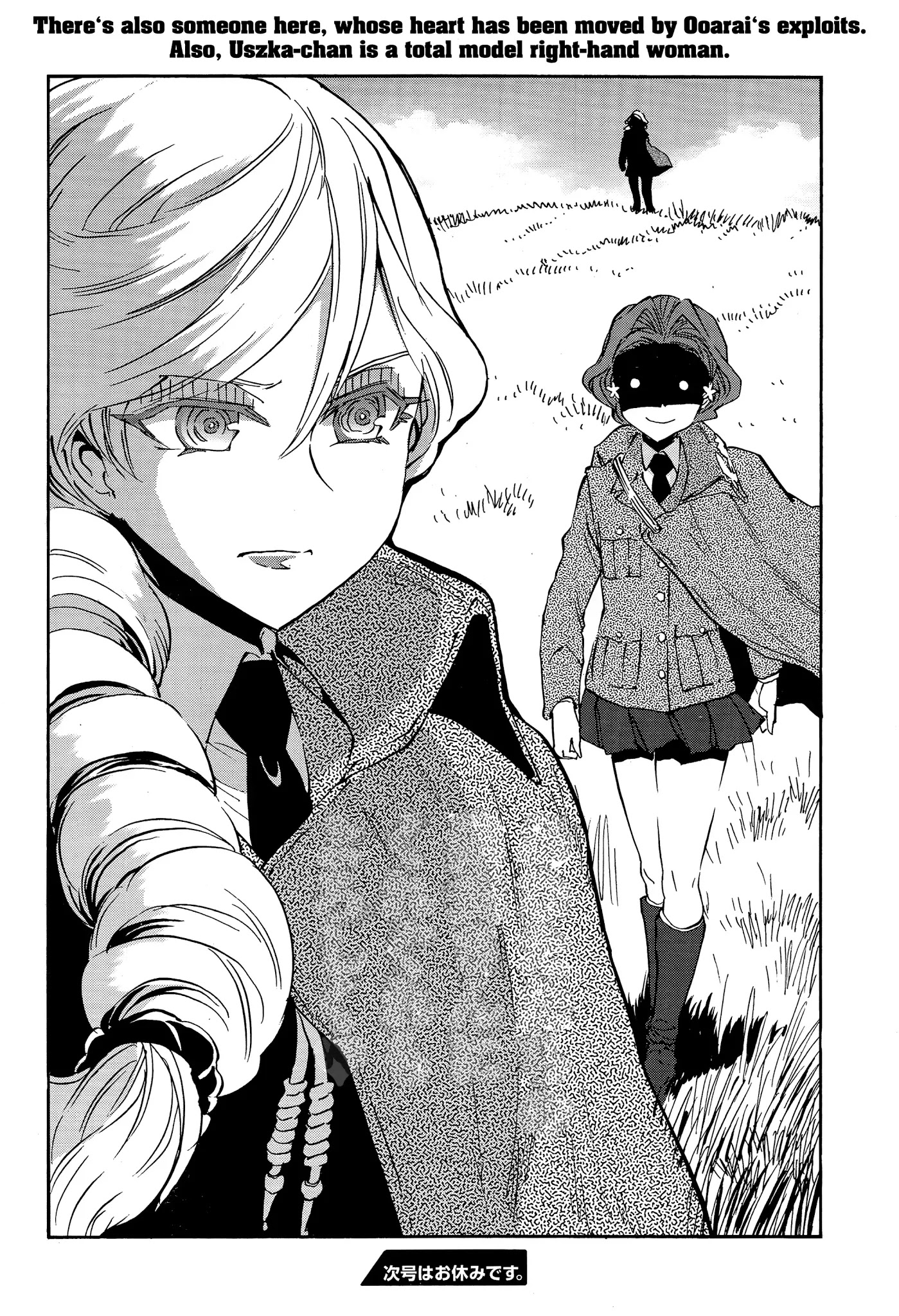 Girls & Panzer - Ribbon no Musha Chapter 24 page 39 - Chapter 24: Uszka's Feelings
