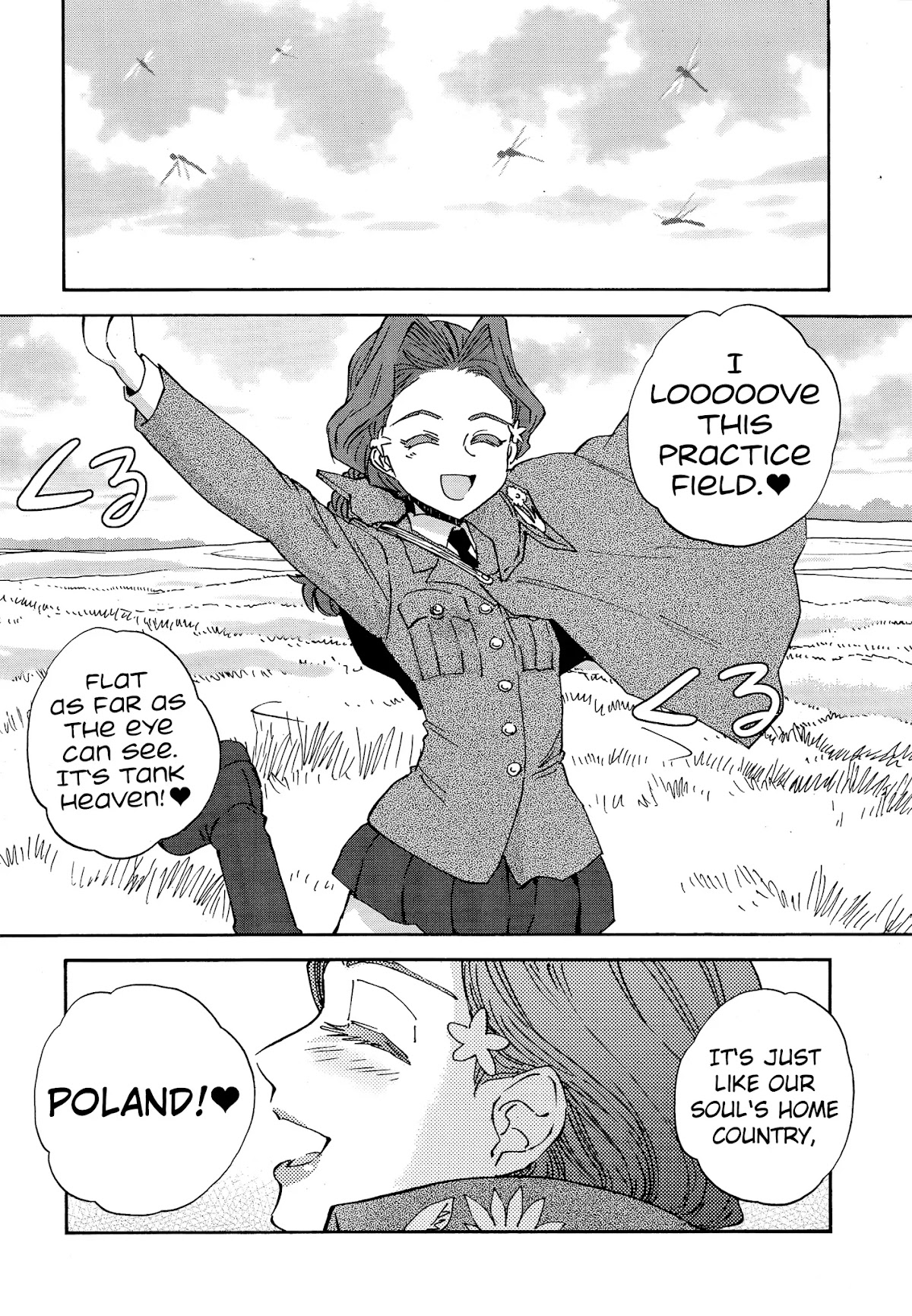 Girls & Panzer - Ribbon no Musha Chapter 24 page 9 - Chapter 24: Uszka's Feelings