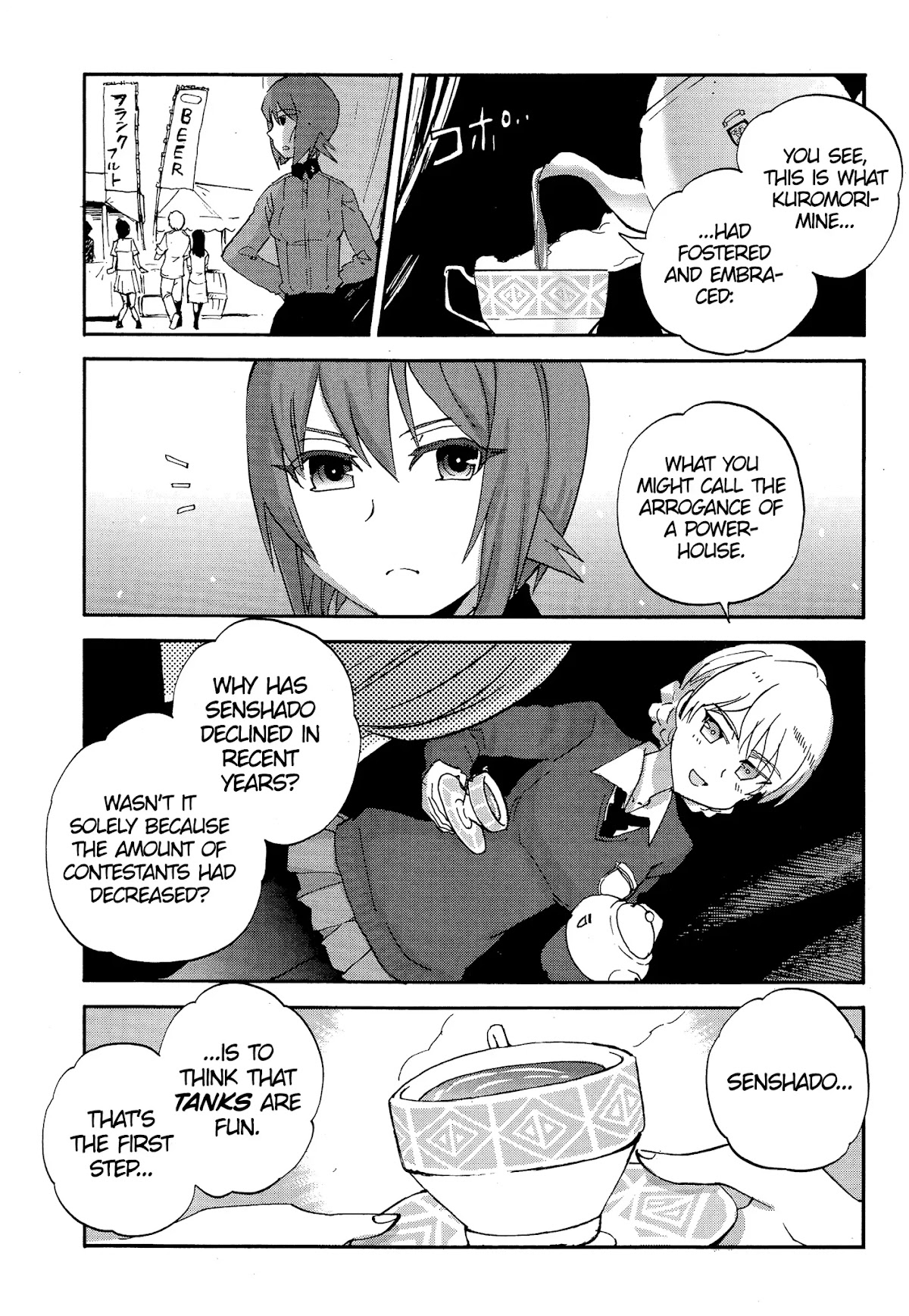 Girls & Panzer - Ribbon no Musha Chapter 25 page 10 - Chapter 25: Introducing the tanks!!