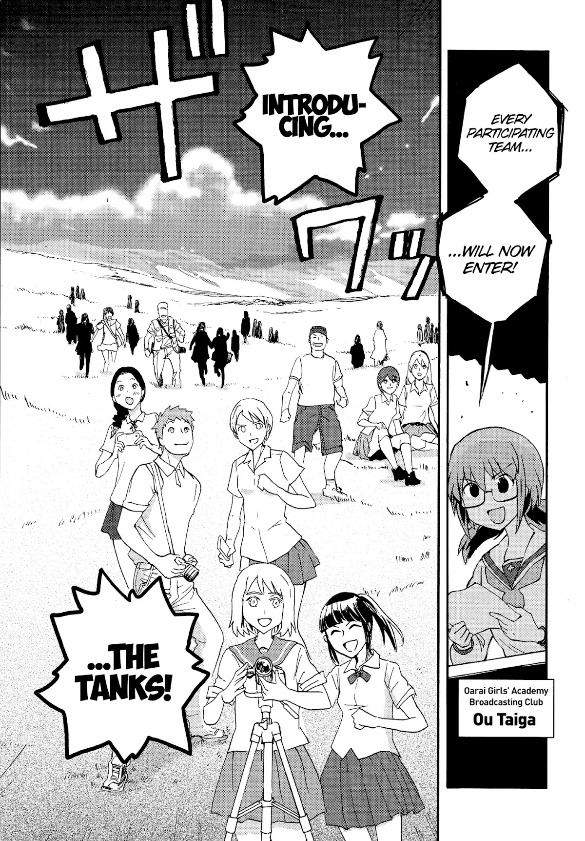 Girls & Panzer - Ribbon no Musha Chapter 25 page 14 - Chapter 25: Introducing the tanks!!