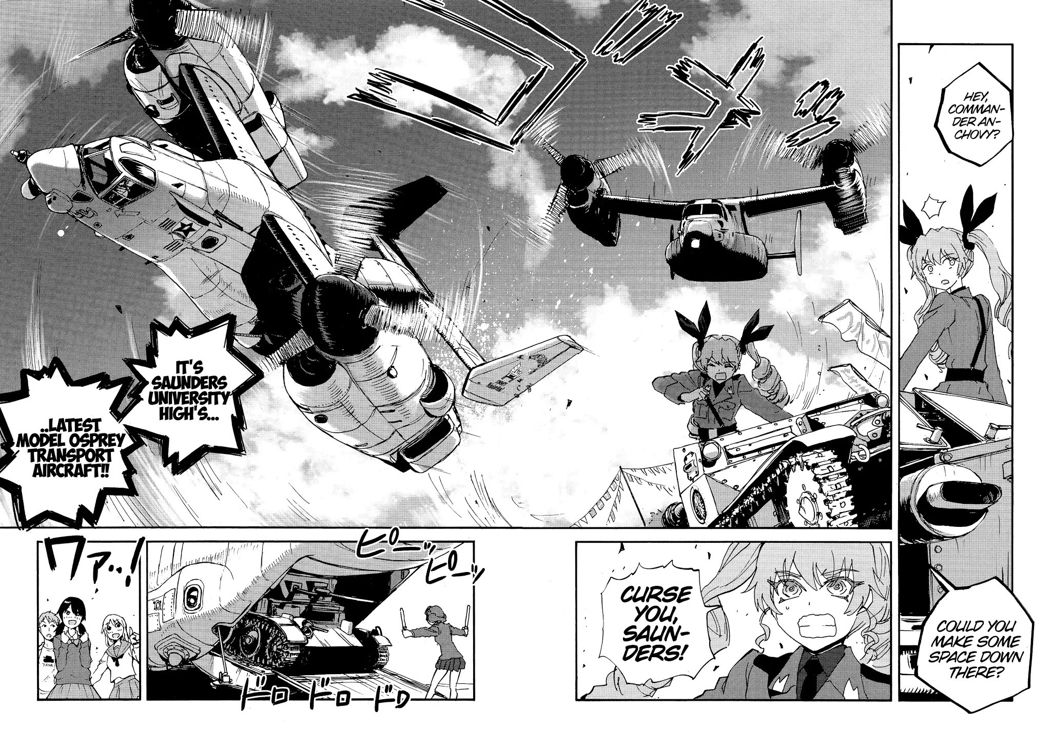 Girls & Panzer - Ribbon no Musha Chapter 25 page 16 - Chapter 25: Introducing the tanks!!