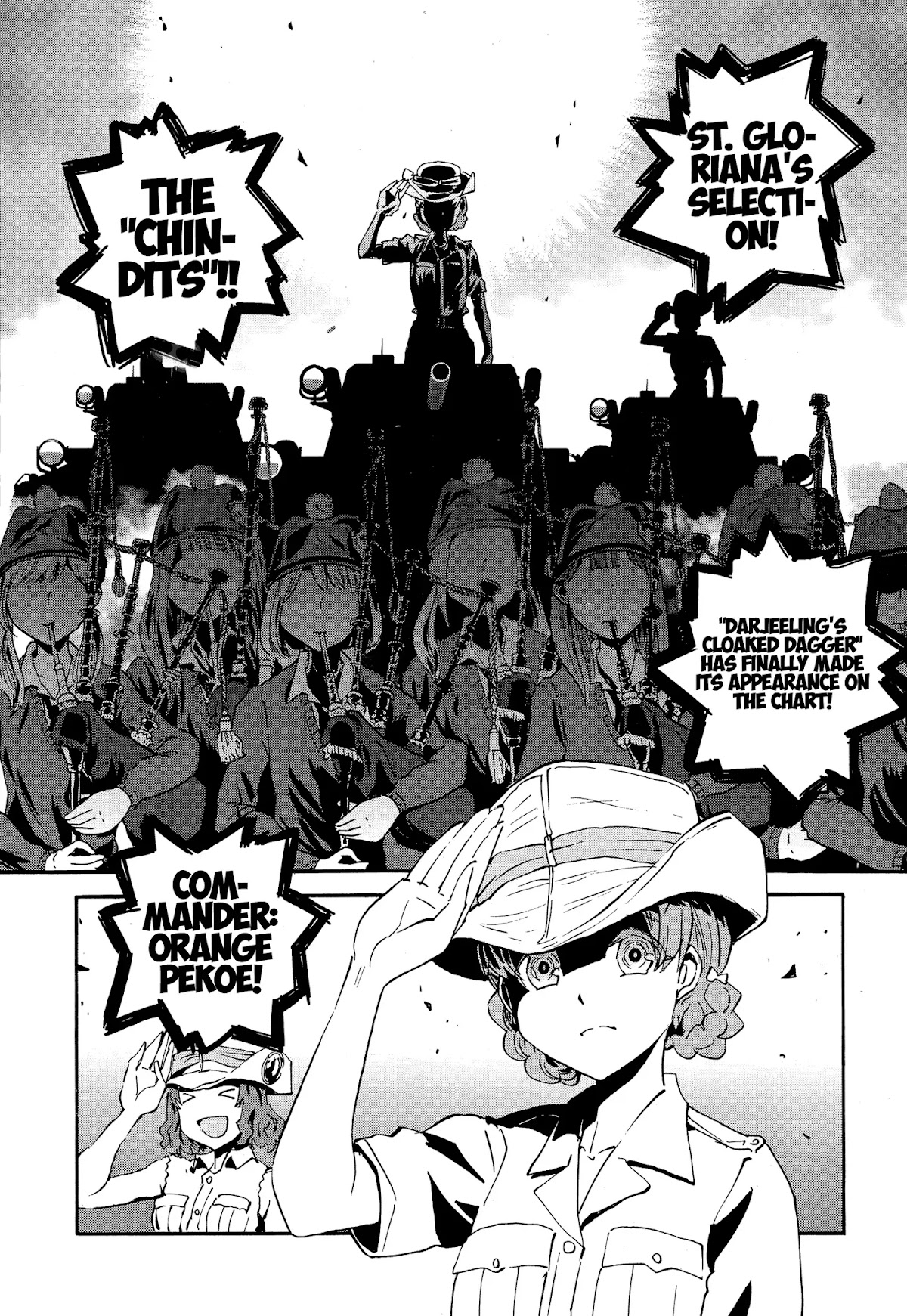 Girls & Panzer - Ribbon no Musha Chapter 25 page 21 - Chapter 25: Introducing the tanks!!
