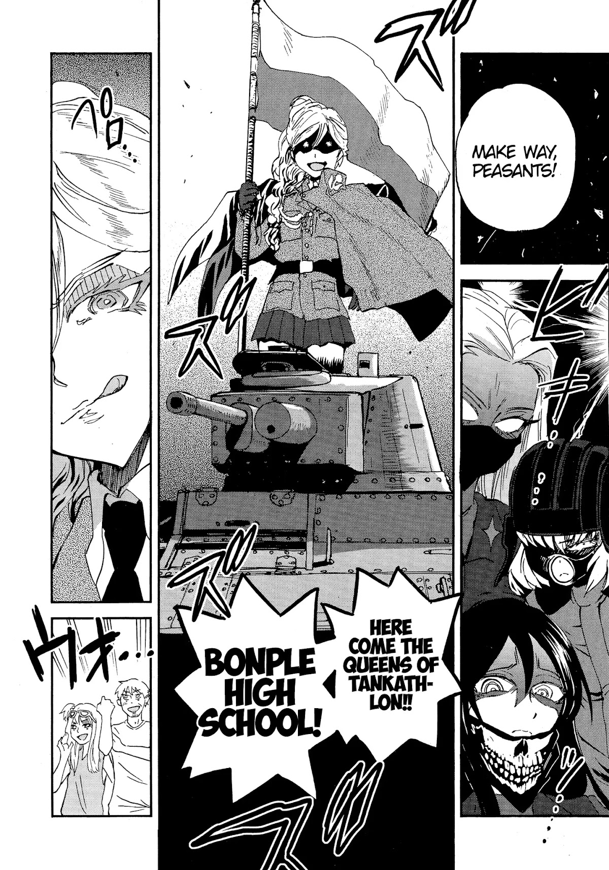 Girls & Panzer - Ribbon no Musha Chapter 25 page 24 - Chapter 25: Introducing the tanks!!