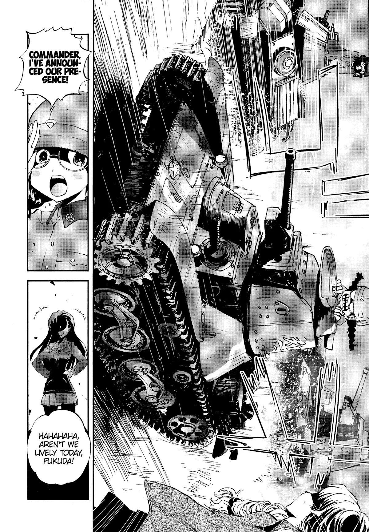 Girls & Panzer - Ribbon no Musha Chapter 25 page 26 - Chapter 25: Introducing the tanks!!