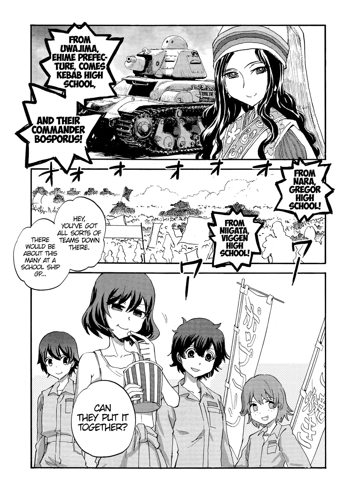 Girls & Panzer - Ribbon no Musha Chapter 25 page 29 - Chapter 25: Introducing the tanks!!