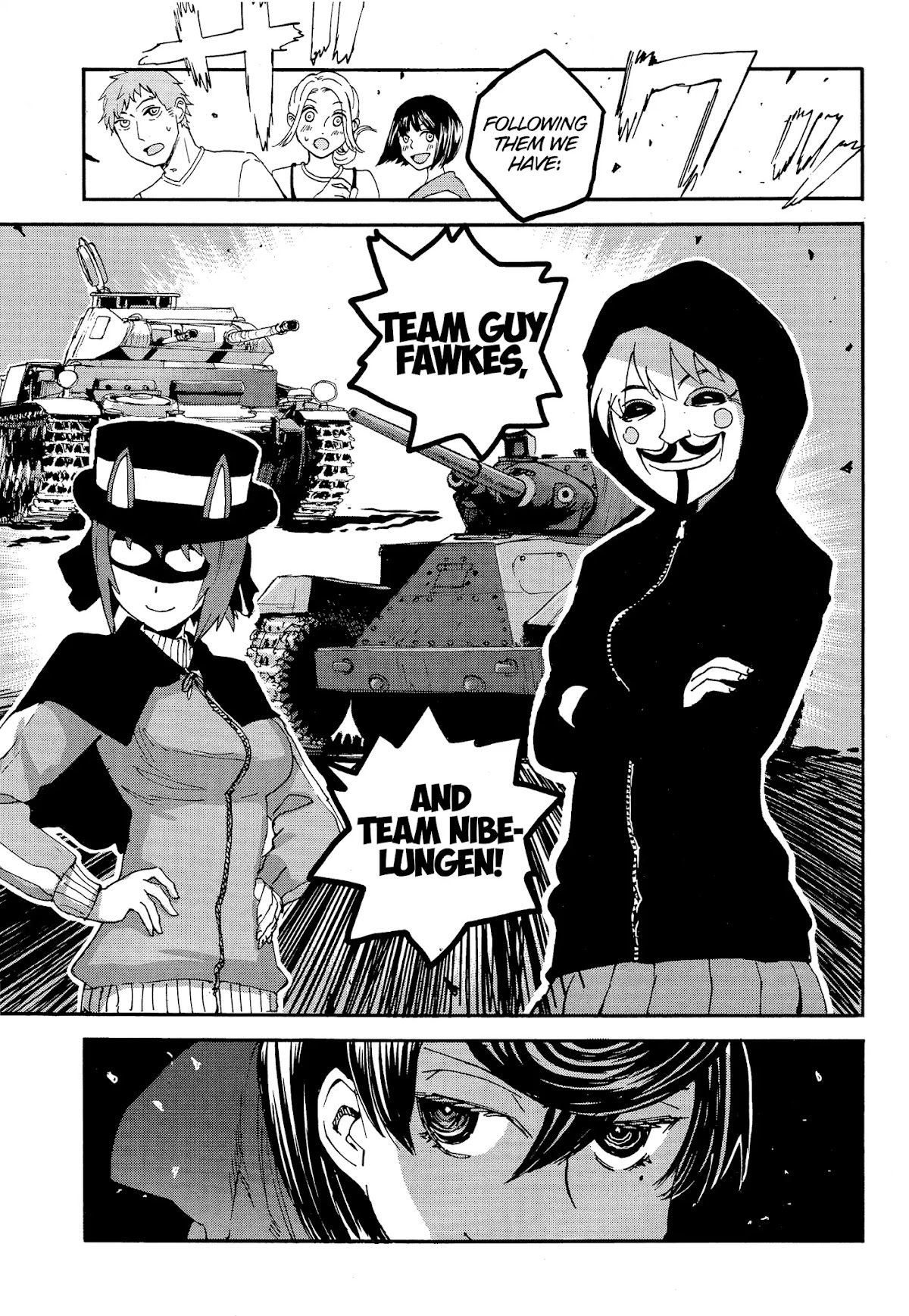 Girls & Panzer - Ribbon no Musha Chapter 25 page 31 - Chapter 25: Introducing the tanks!!