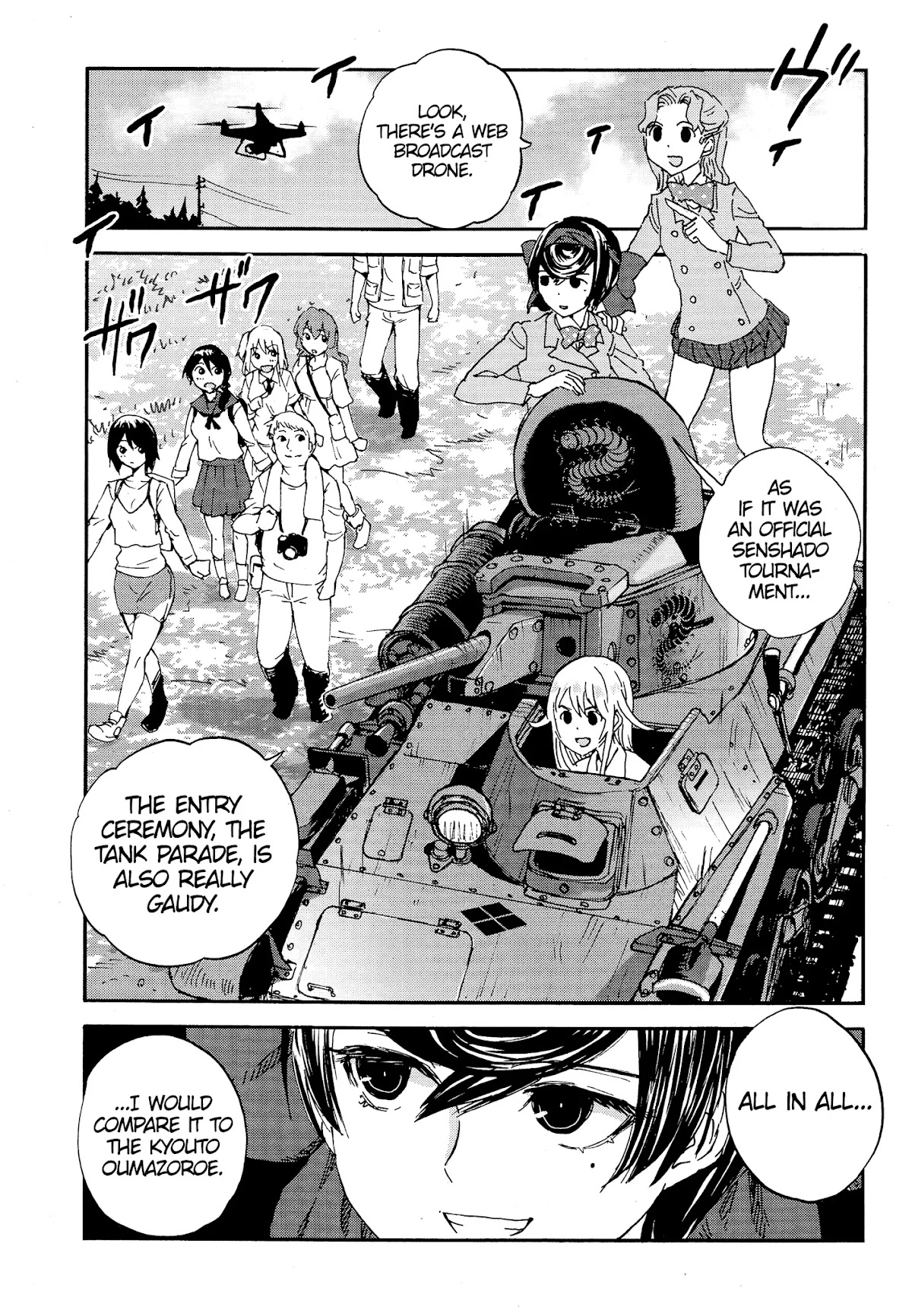 Girls & Panzer - Ribbon no Musha Chapter 25 page 6 - Chapter 25: Introducing the tanks!!