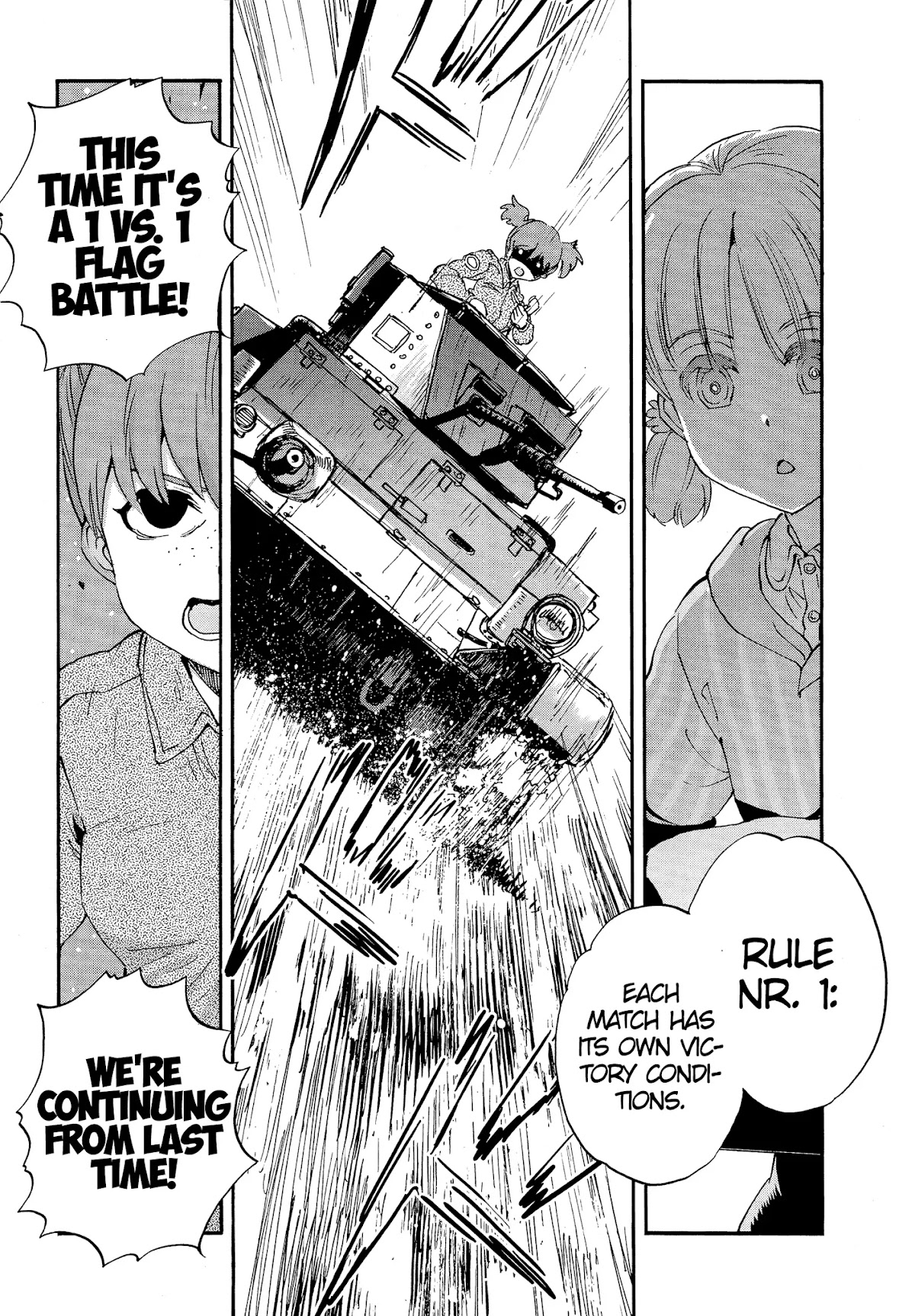 Girls & Panzer - Ribbon no Musha Chapter 26 page 12 - Chapter 26: Arisa and Yojimbos