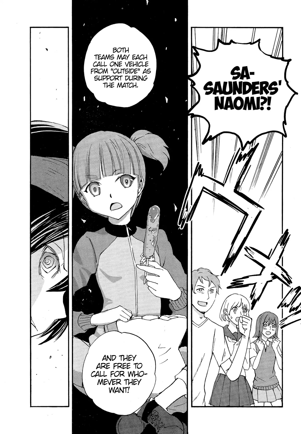Girls & Panzer - Ribbon no Musha Chapter 26 page 15 - Chapter 26: Arisa and Yojimbos