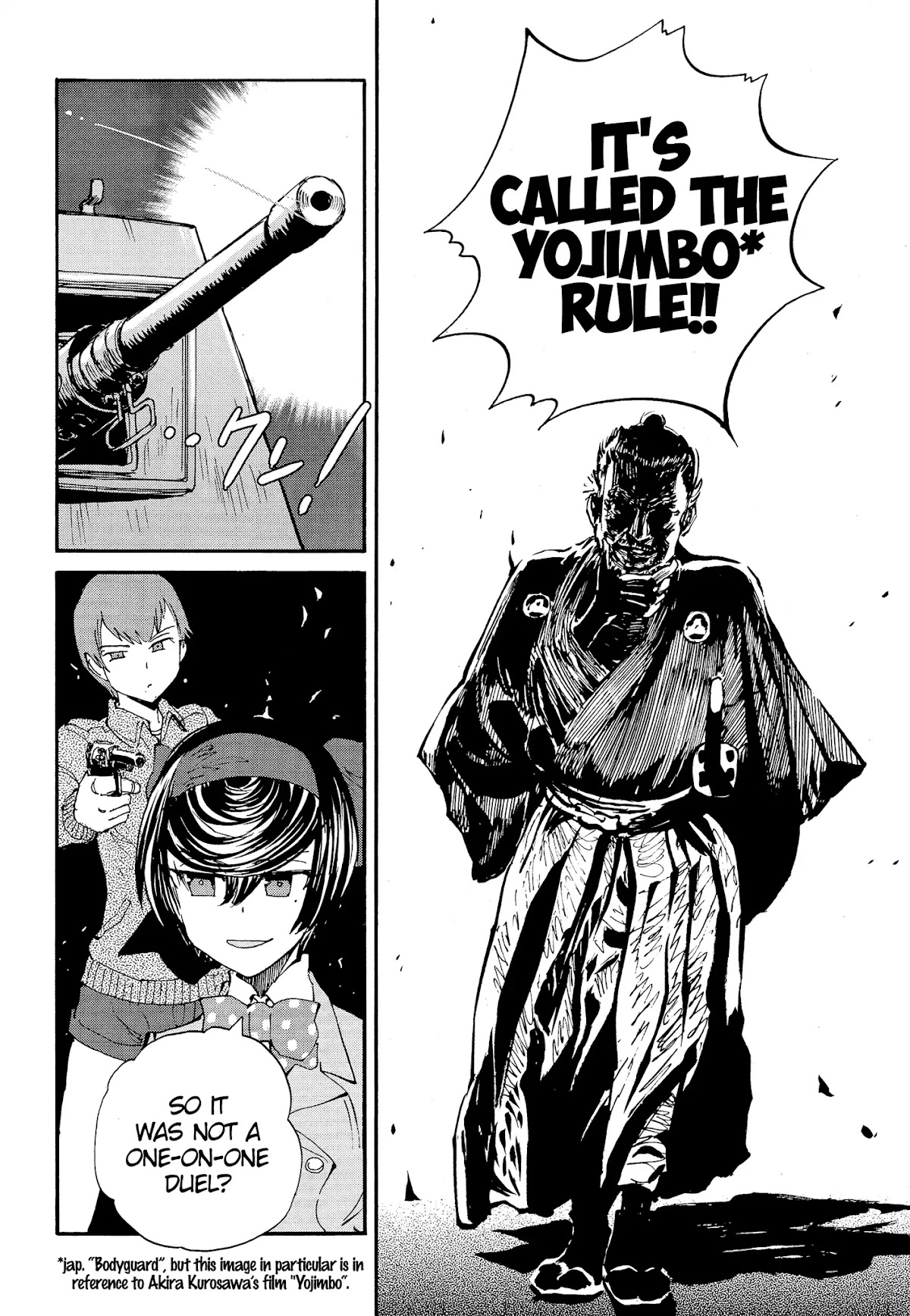 Girls & Panzer - Ribbon no Musha Chapter 26 page 16 - Chapter 26: Arisa and Yojimbos