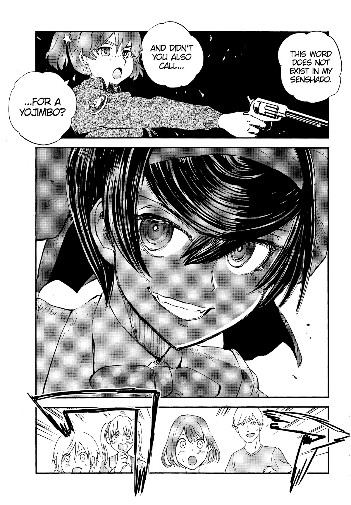 Girls & Panzer - Ribbon no Musha Chapter 26 page 17 - Chapter 26: Arisa and Yojimbos