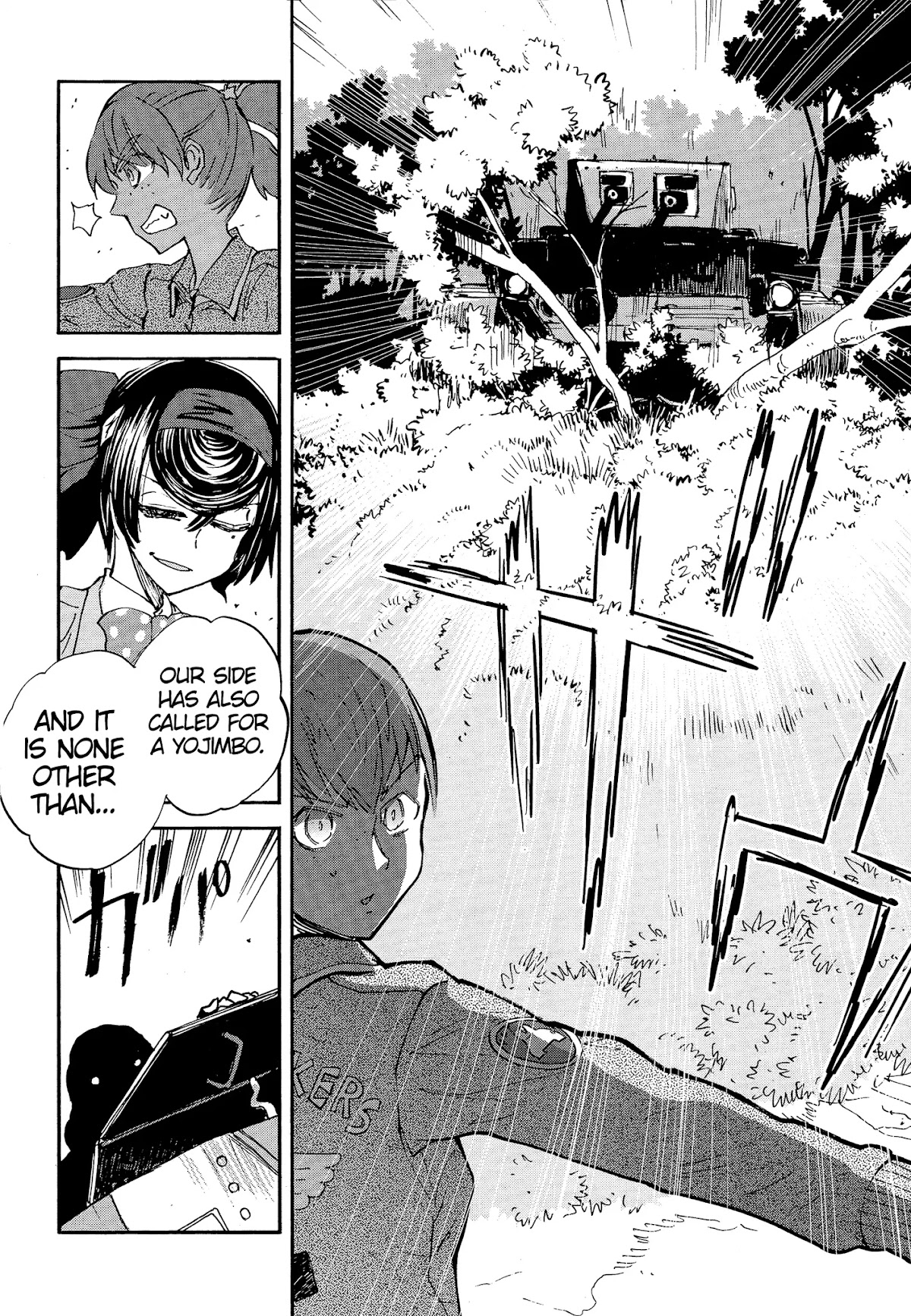 Girls & Panzer - Ribbon no Musha Chapter 26 page 18 - Chapter 26: Arisa and Yojimbos