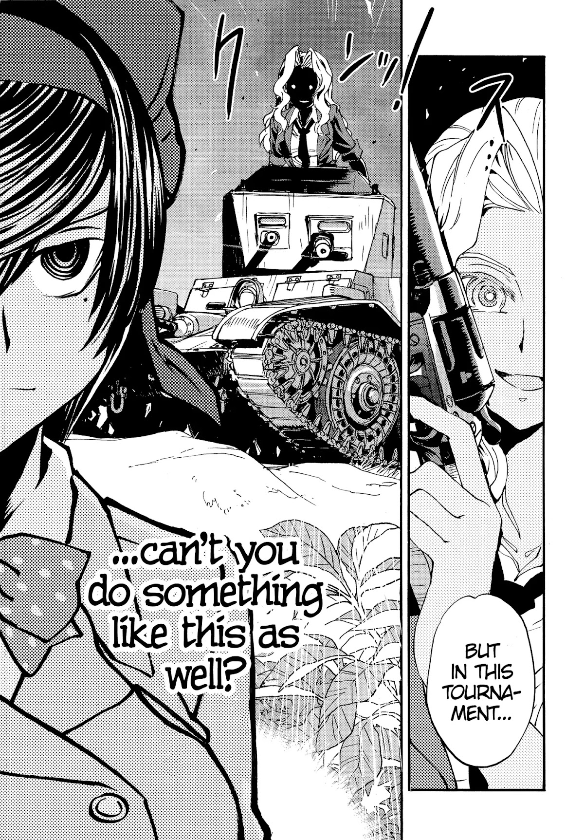 Girls & Panzer - Ribbon no Musha Chapter 26 page 21 - Chapter 26: Arisa and Yojimbos