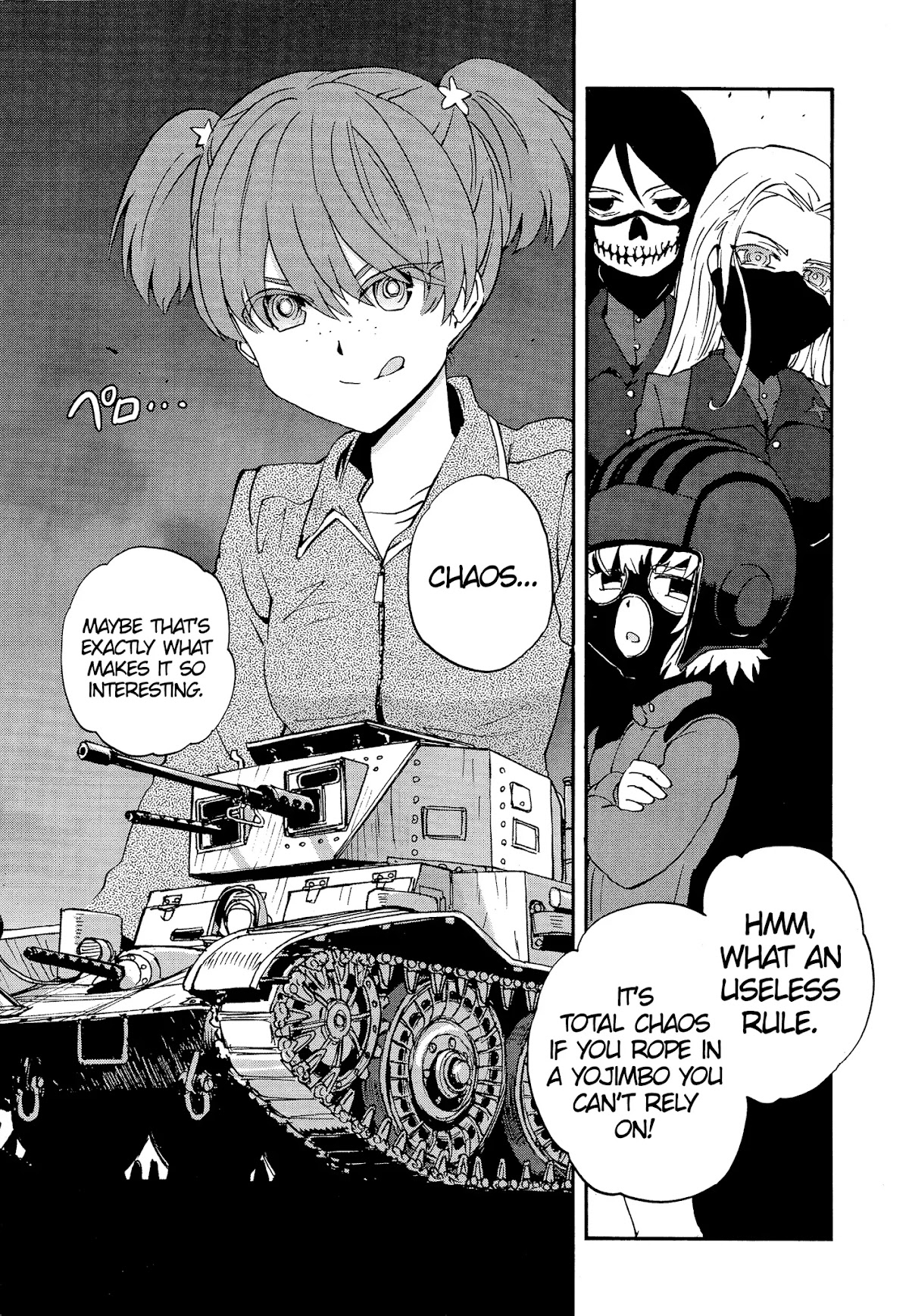 Girls & Panzer - Ribbon no Musha Chapter 26 page 24 - Chapter 26: Arisa and Yojimbos