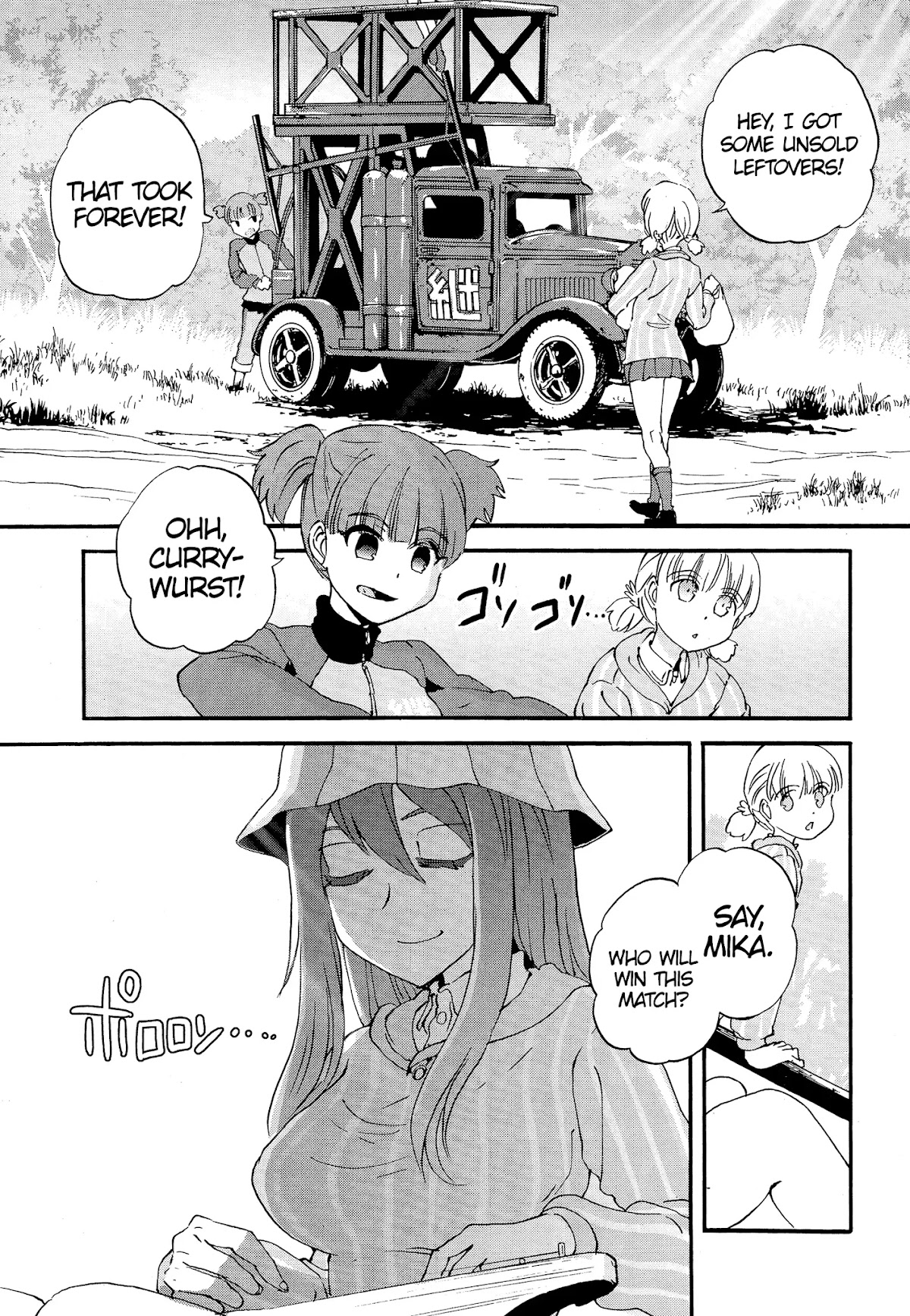 Girls & Panzer - Ribbon no Musha Chapter 26 page 3 - Chapter 26: Arisa and Yojimbos