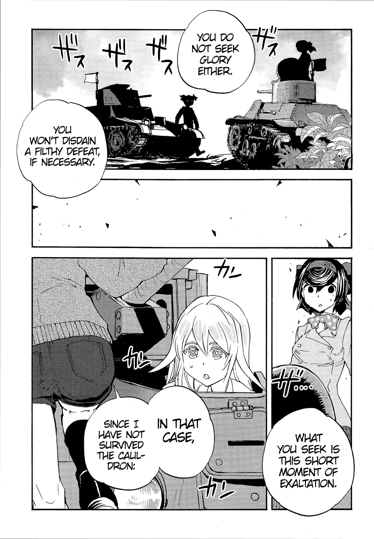 Girls & Panzer - Ribbon no Musha Chapter 26 page 31 - Chapter 26: Arisa and Yojimbos
