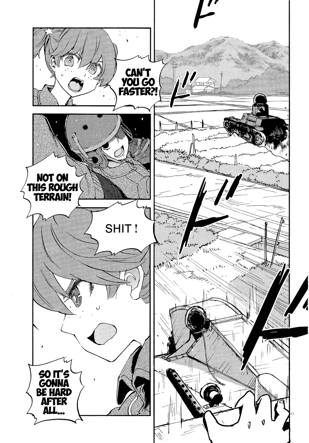 Girls & Panzer - Ribbon no Musha Chapter 26 page 9 - Chapter 26: Arisa and Yojimbos