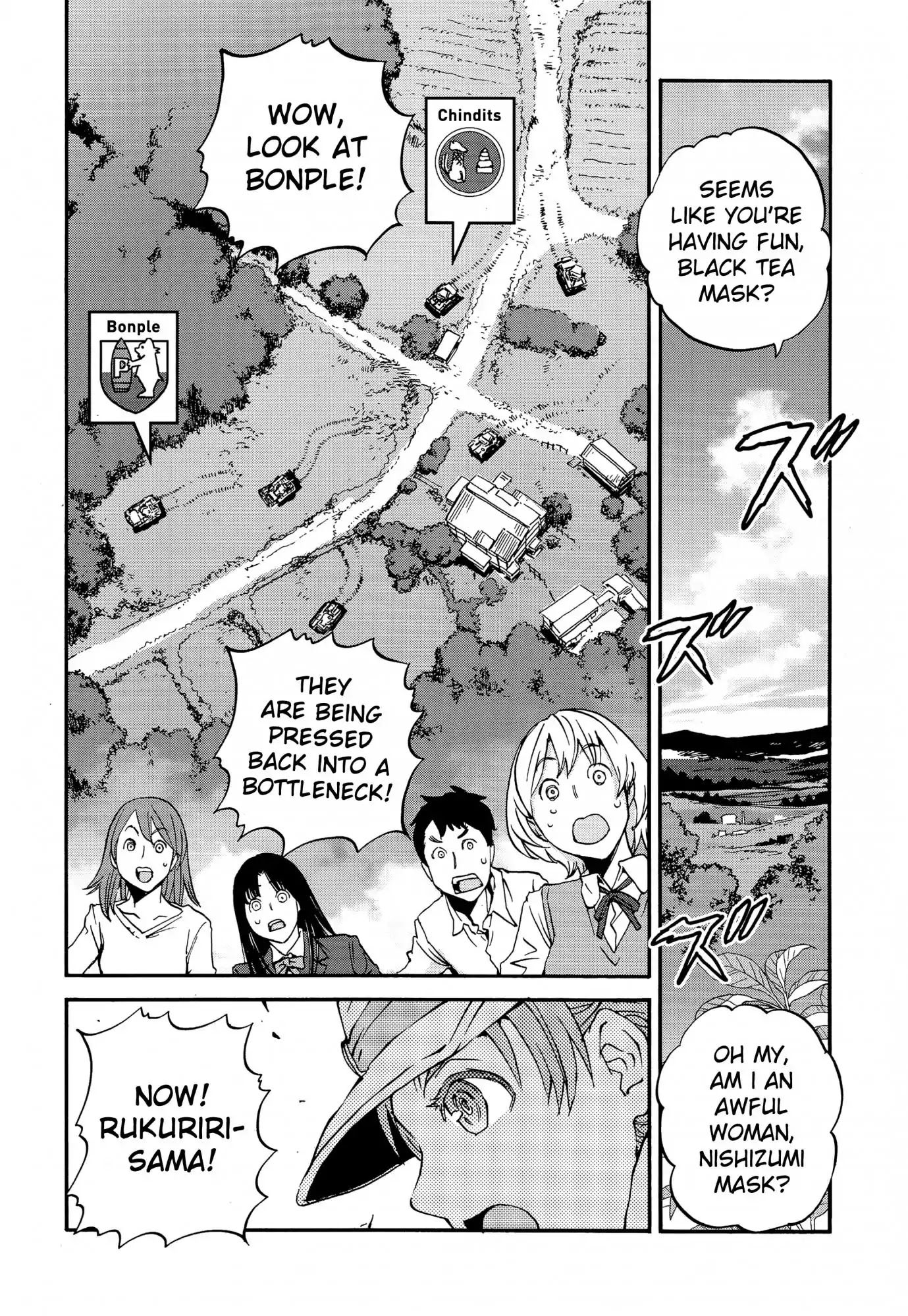 Girls & Panzer - Ribbon no Musha Chapter 27 page 20 - Chapter 27: Orange Pekoe's Battle