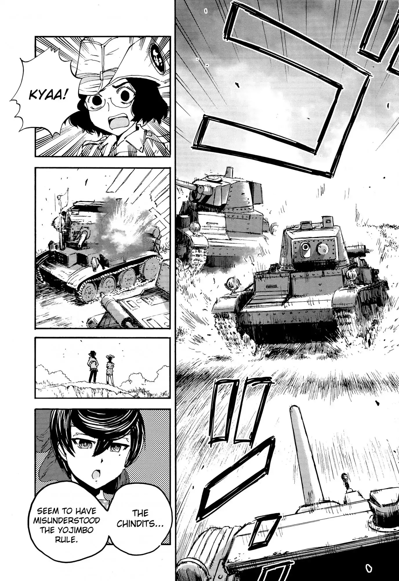 Girls & Panzer - Ribbon no Musha Chapter 27 page 25 - Chapter 27: Orange Pekoe's Battle