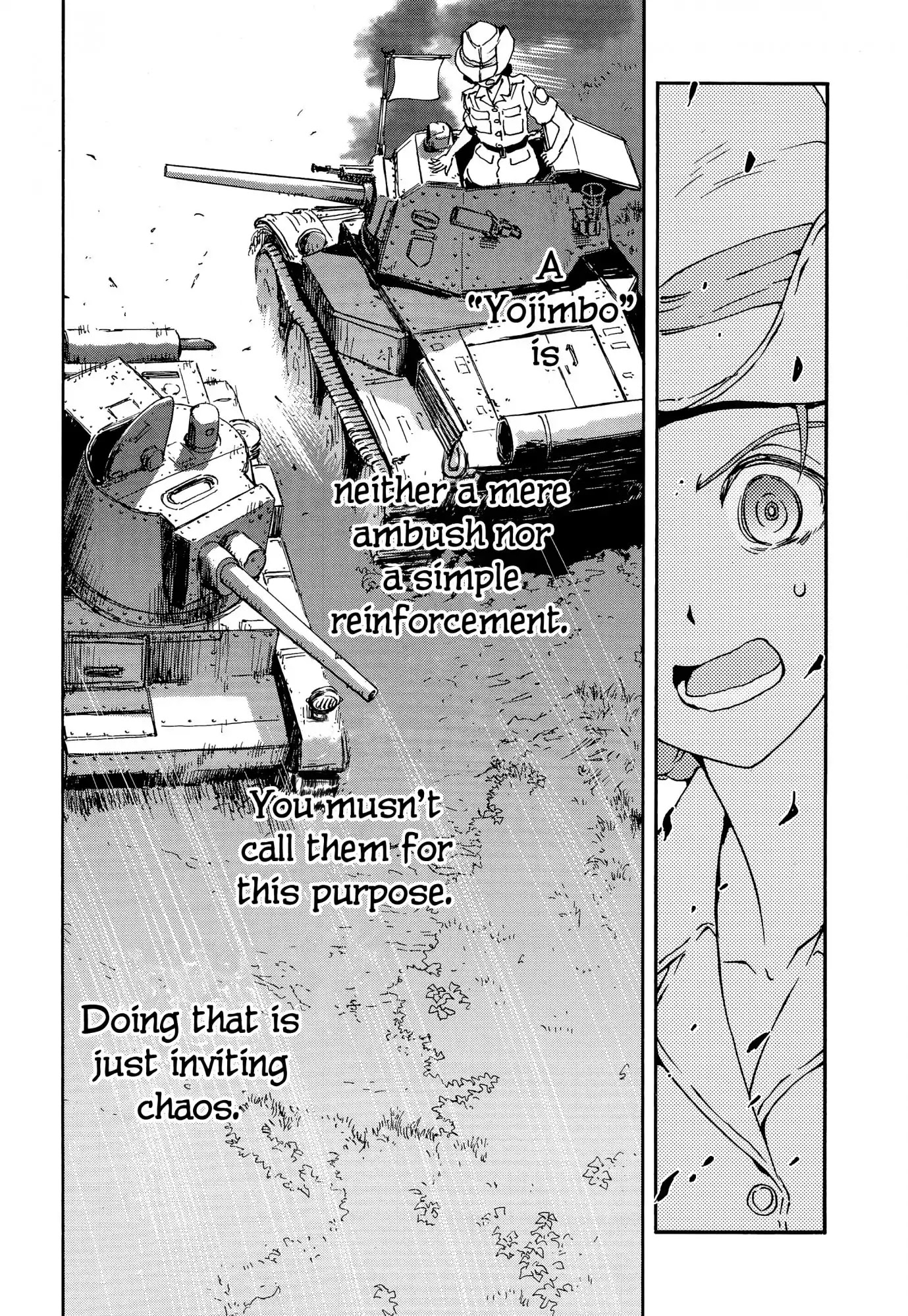 Girls & Panzer - Ribbon no Musha Chapter 27 page 26 - Chapter 27: Orange Pekoe's Battle