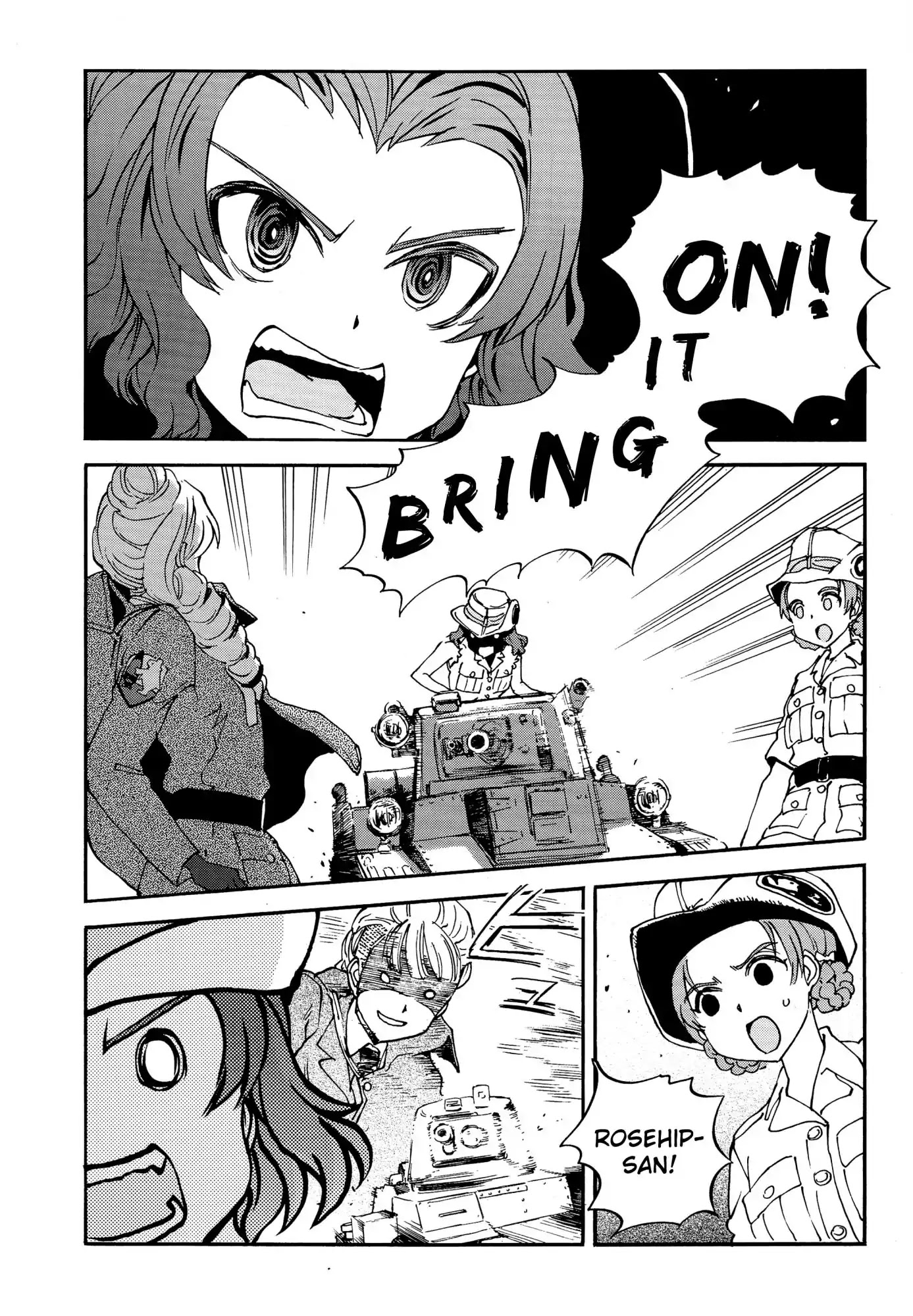 Girls & Panzer - Ribbon no Musha Chapter 27 page 29 - Chapter 27: Orange Pekoe's Battle