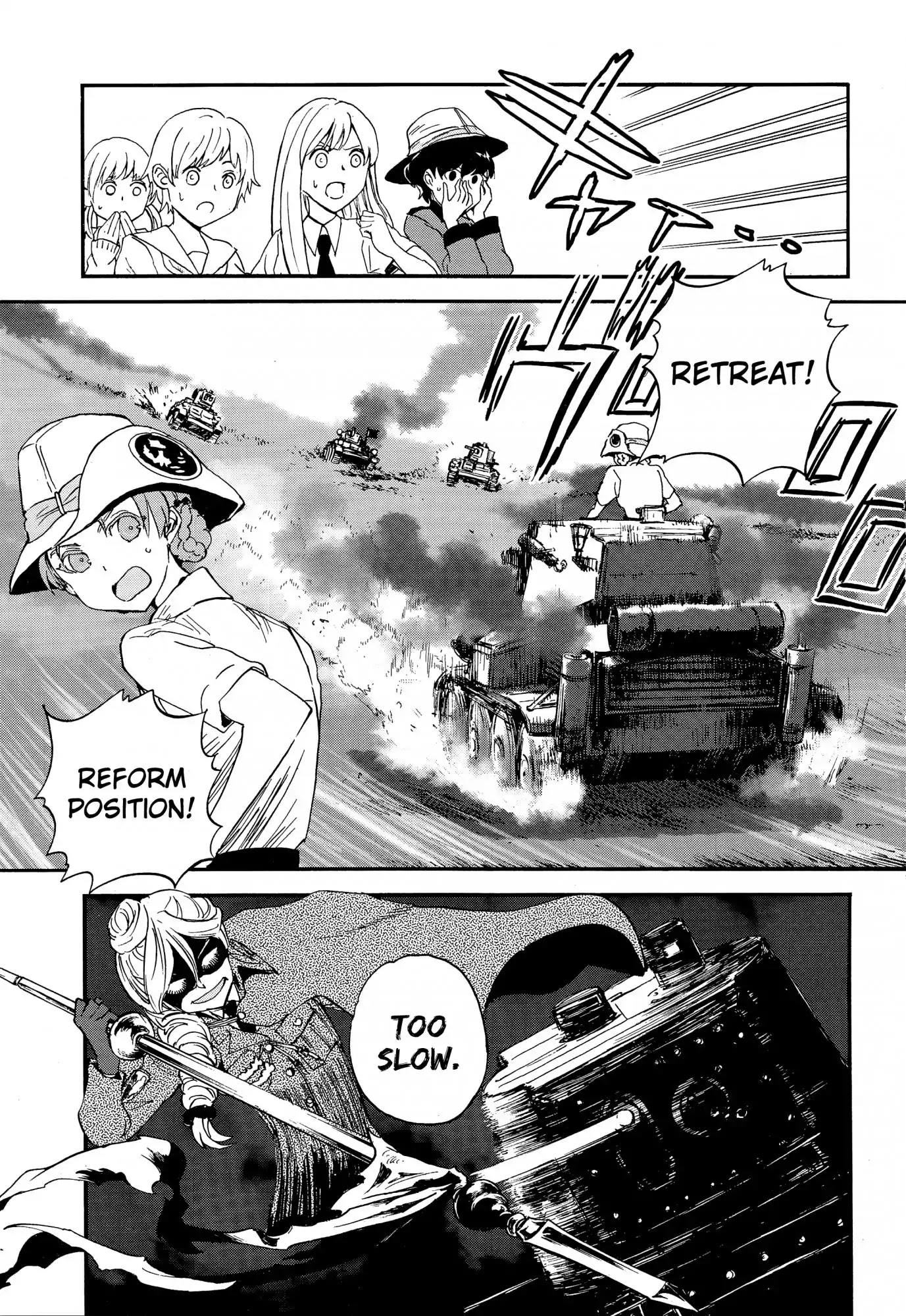 Girls & Panzer - Ribbon no Musha Chapter 27 page 31 - Chapter 27: Orange Pekoe's Battle