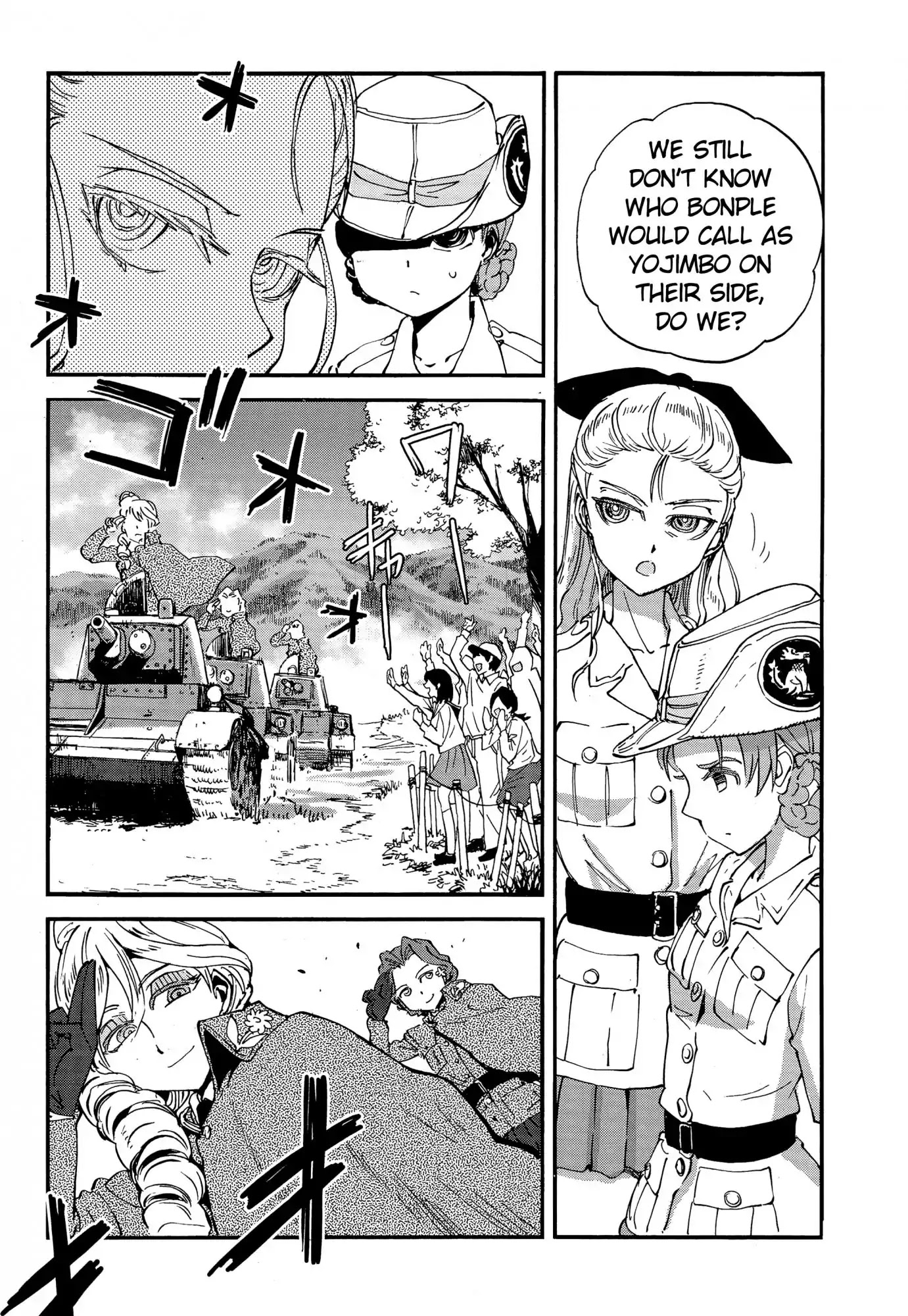 Girls & Panzer - Ribbon no Musha Chapter 27 page 7 - Chapter 27: Orange Pekoe's Battle