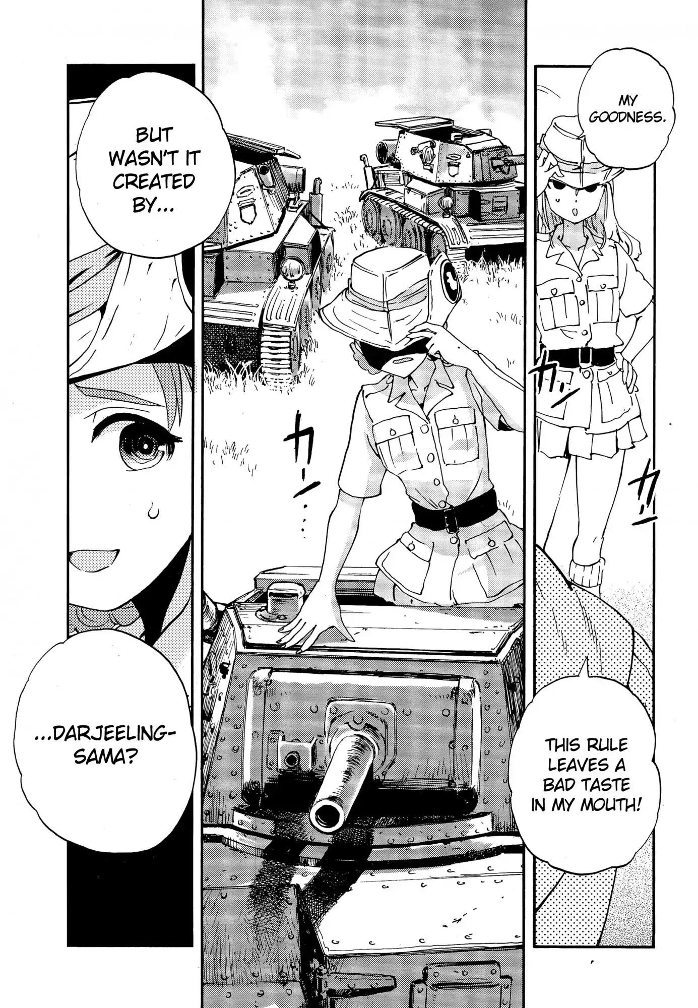 Girls & Panzer - Ribbon no Musha Chapter 27 page 8 - Chapter 27: Orange Pekoe's Battle