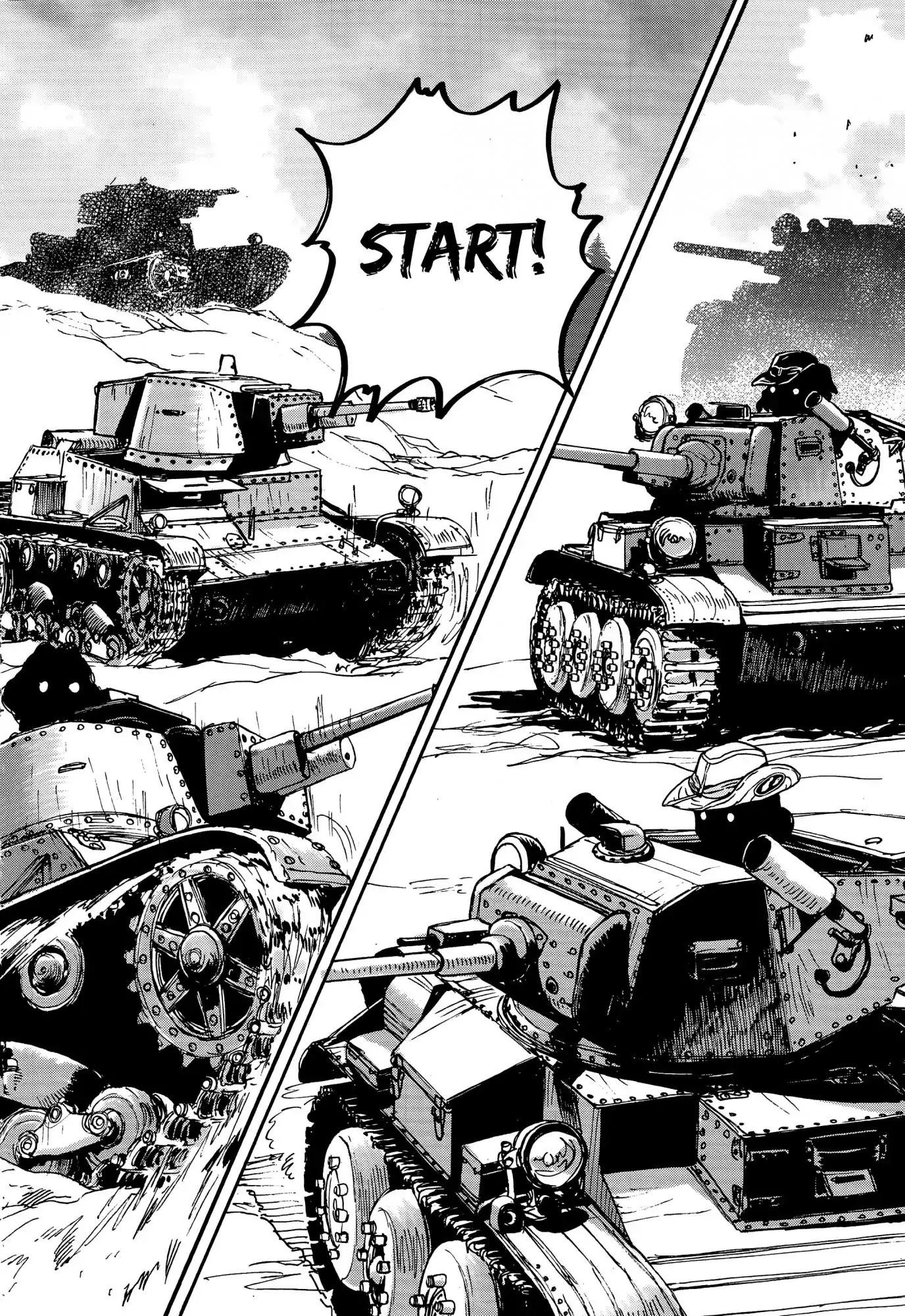 Girls & Panzer - Ribbon no Musha Chapter 27 page 9 - Chapter 27: Orange Pekoe's Battle