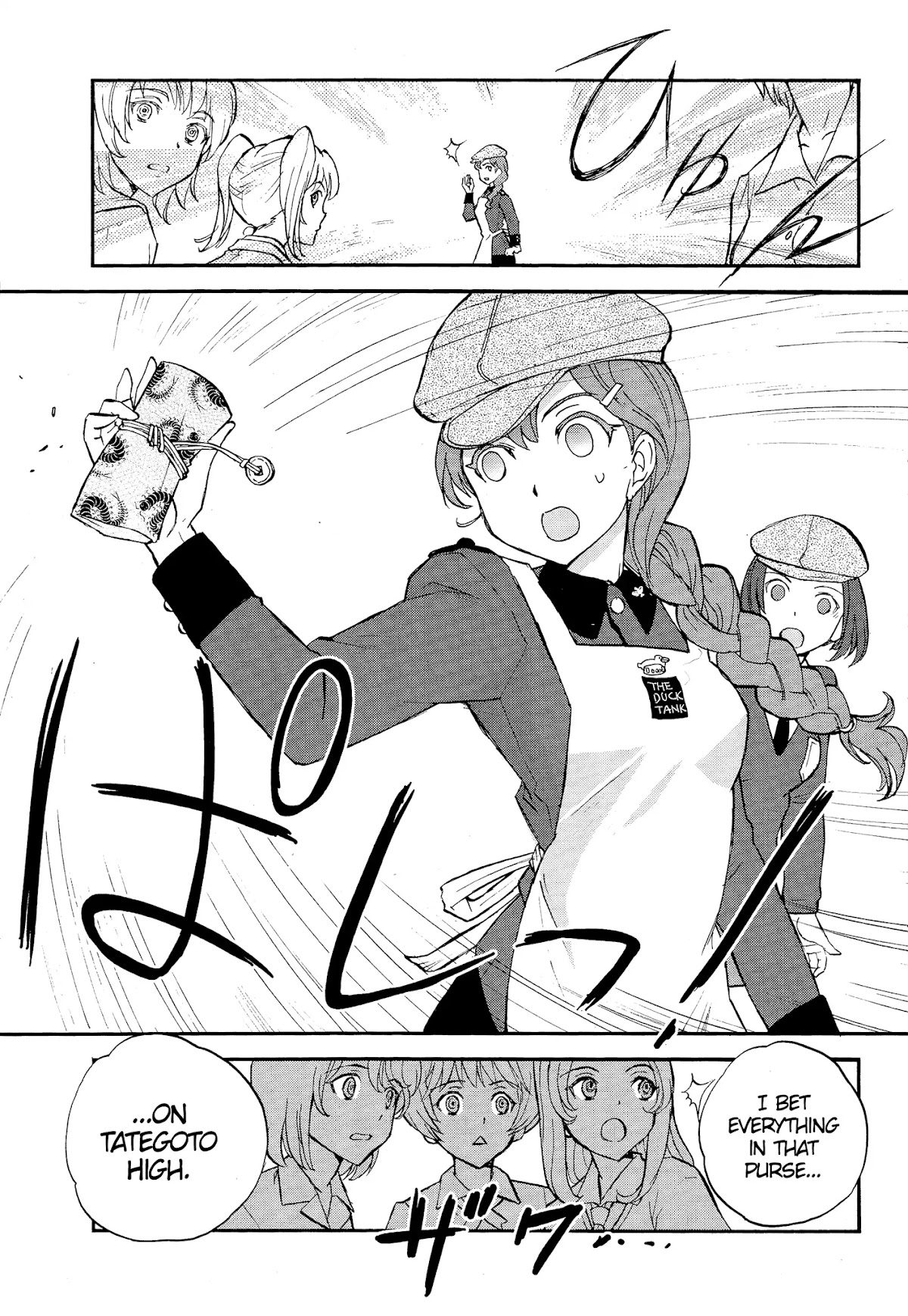Girls & Panzer - Ribbon no Musha Chapter 28 page 11 - Chapter 28: Aung-san vs Nishizumi Mask!