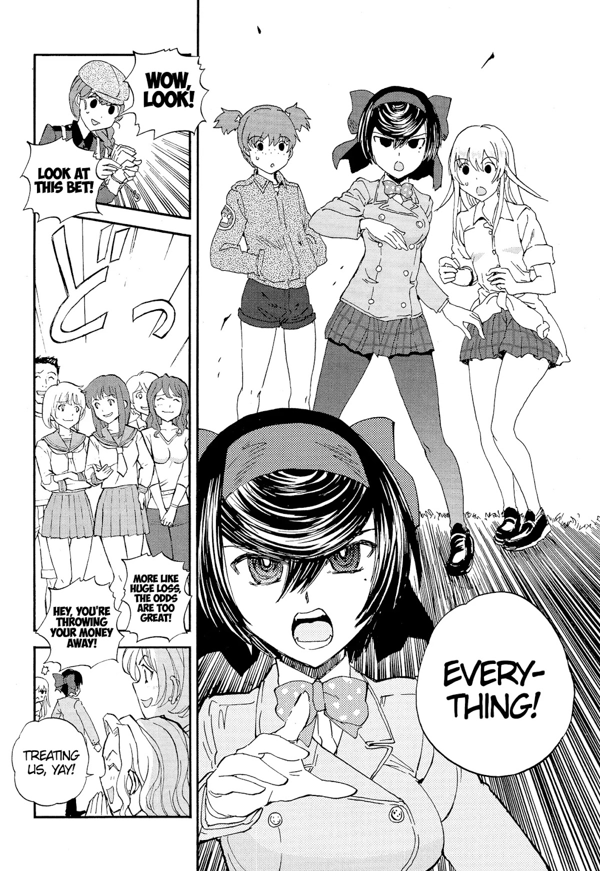 Girls & Panzer - Ribbon no Musha Chapter 28 page 12 - Chapter 28: Aung-san vs Nishizumi Mask!