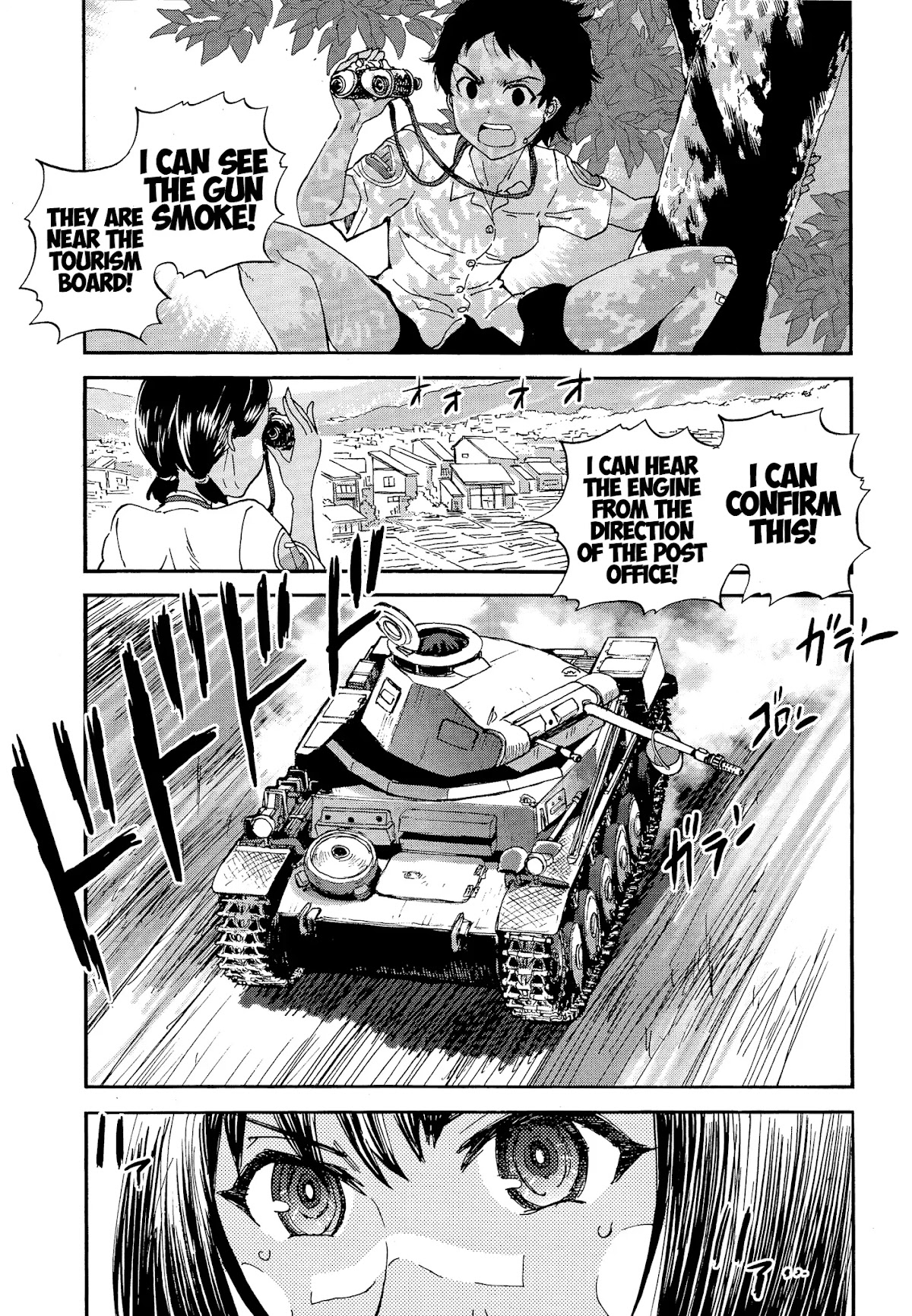 Girls & Panzer - Ribbon no Musha Chapter 28 page 26 - Chapter 28: Aung-san vs Nishizumi Mask!