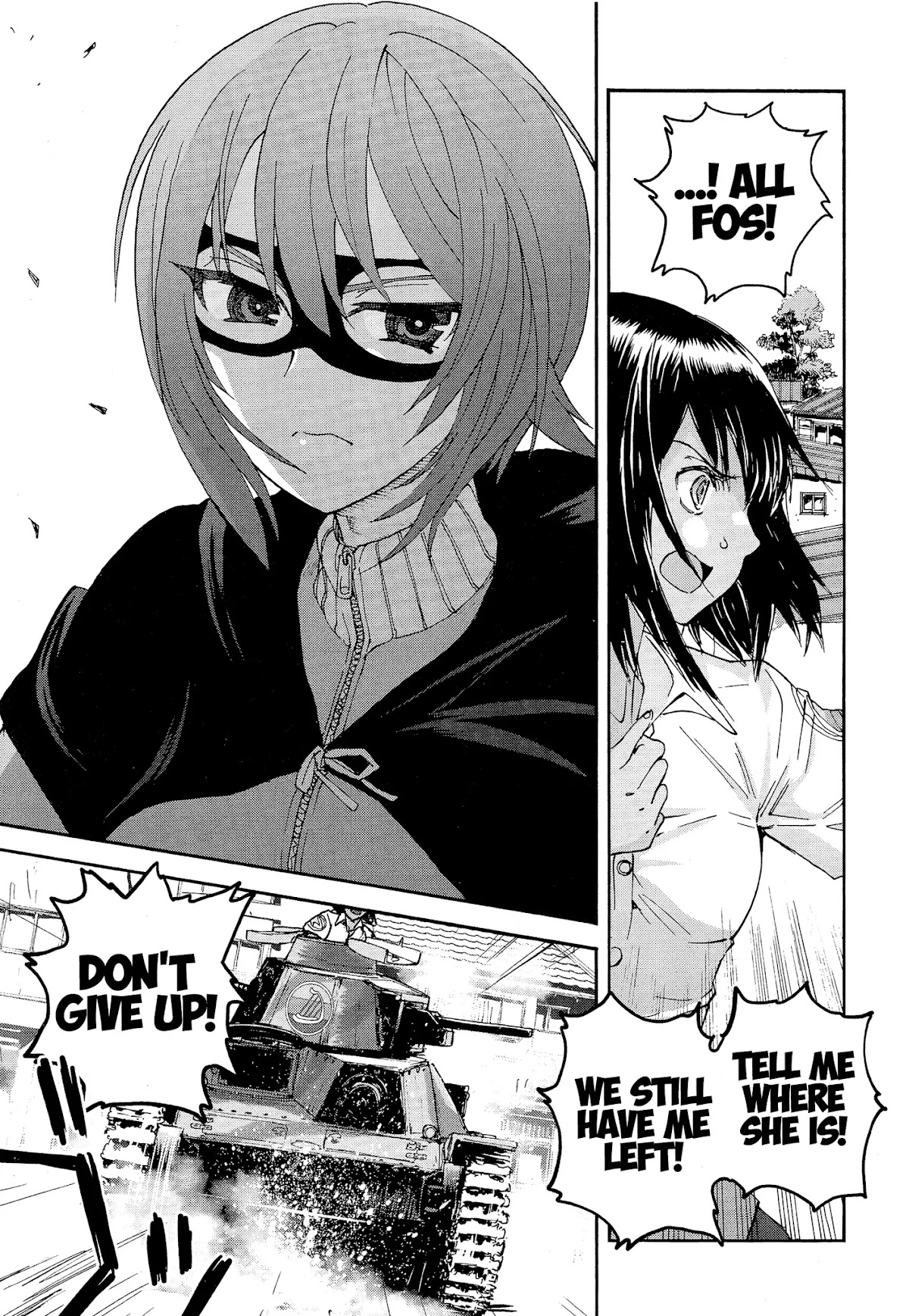 Girls & Panzer - Ribbon no Musha Chapter 28 page 32 - Chapter 28: Aung-san vs Nishizumi Mask!
