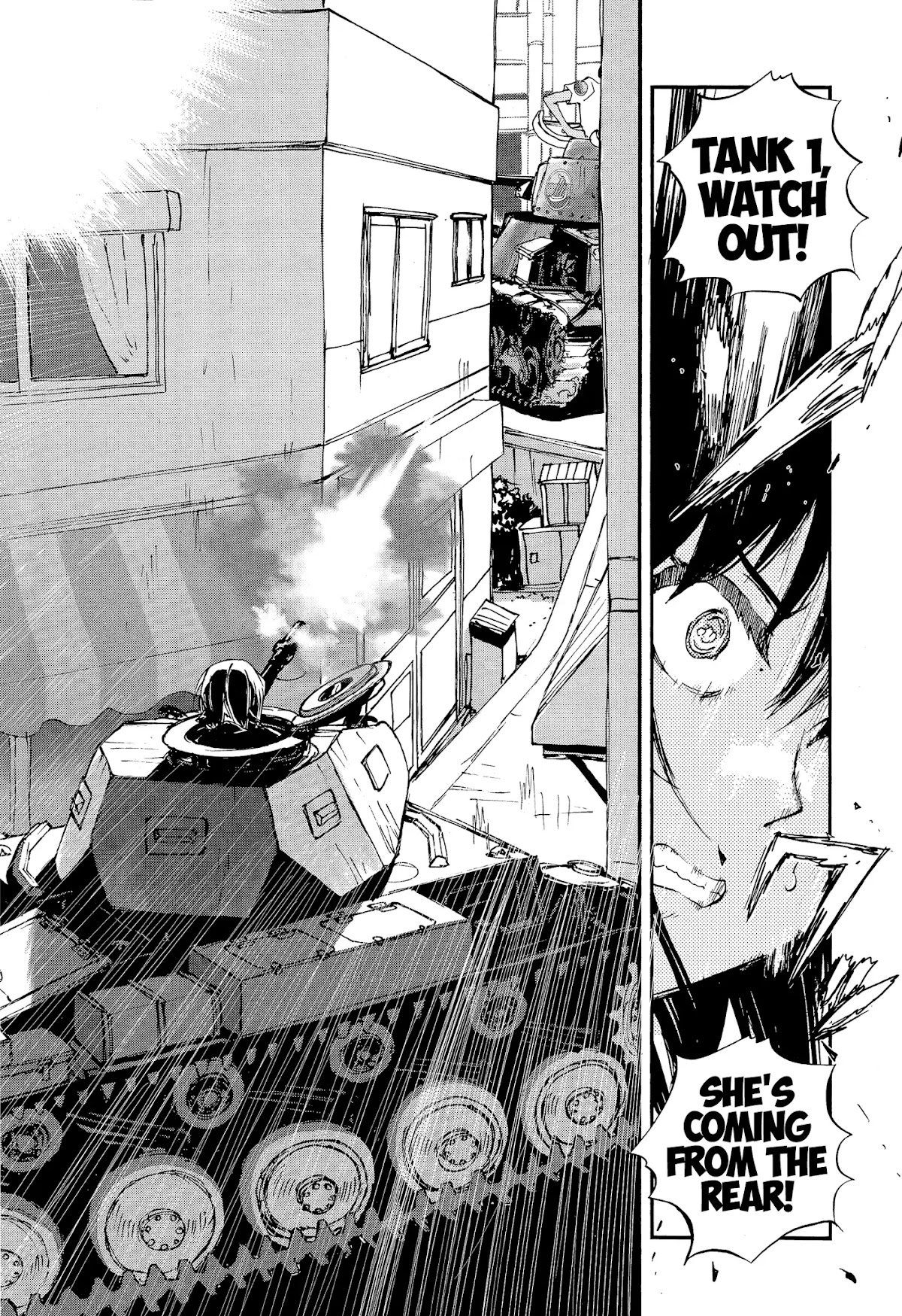 Girls & Panzer - Ribbon no Musha Chapter 28 page 33 - Chapter 28: Aung-san vs Nishizumi Mask!