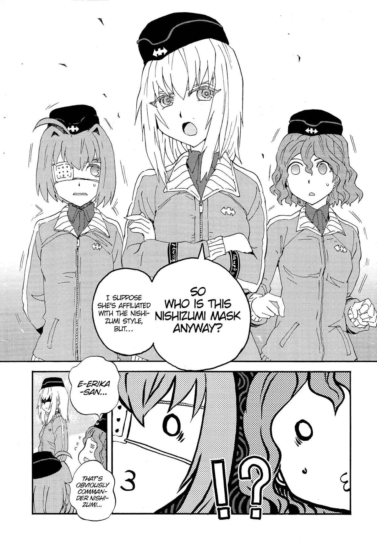 Girls & Panzer - Ribbon no Musha Chapter 28 page 36 - Chapter 28: Aung-san vs Nishizumi Mask!