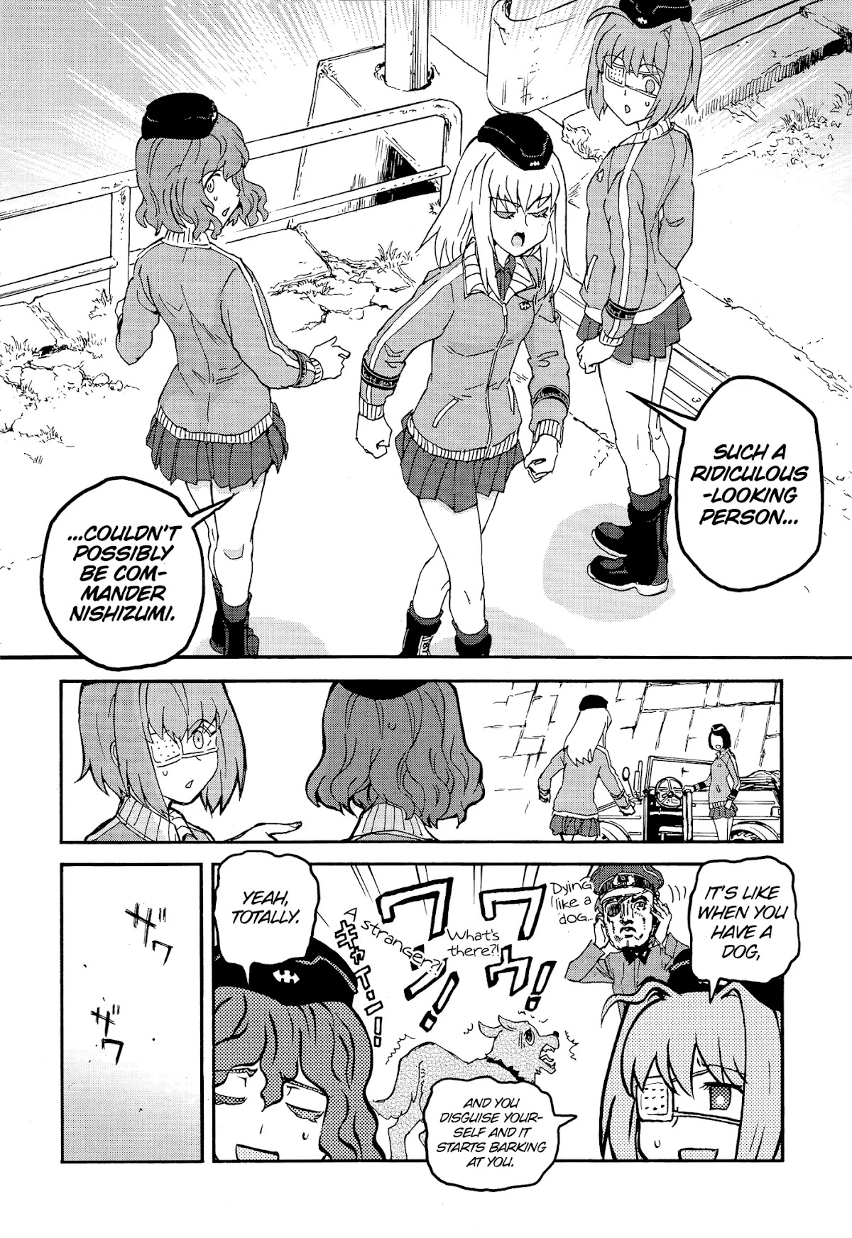 Girls & Panzer - Ribbon no Musha Chapter 28 page 37 - Chapter 28: Aung-san vs Nishizumi Mask!