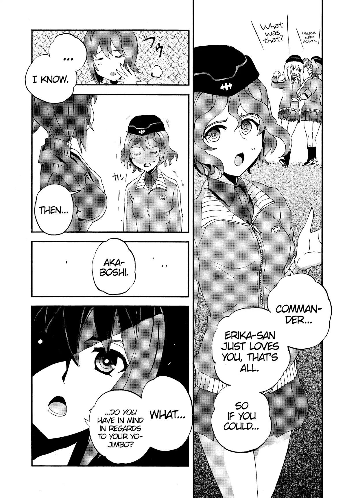 Girls & Panzer - Ribbon no Musha Chapter 29 page 11 - Chapter 29: Akaboshi Koume, Tactician