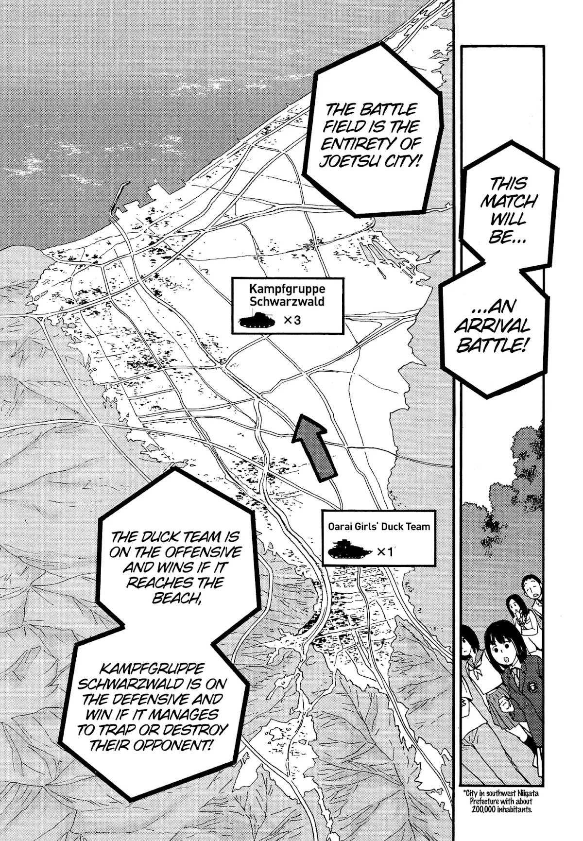 Girls & Panzer - Ribbon no Musha Chapter 29 page 23 - Chapter 29: Akaboshi Koume, Tactician