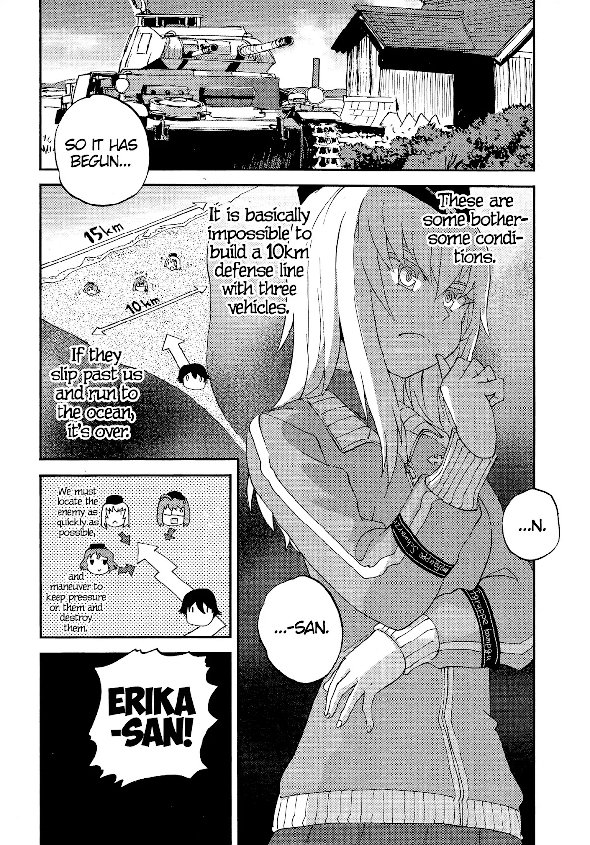 Girls & Panzer - Ribbon no Musha Chapter 29 page 26 - Chapter 29: Akaboshi Koume, Tactician