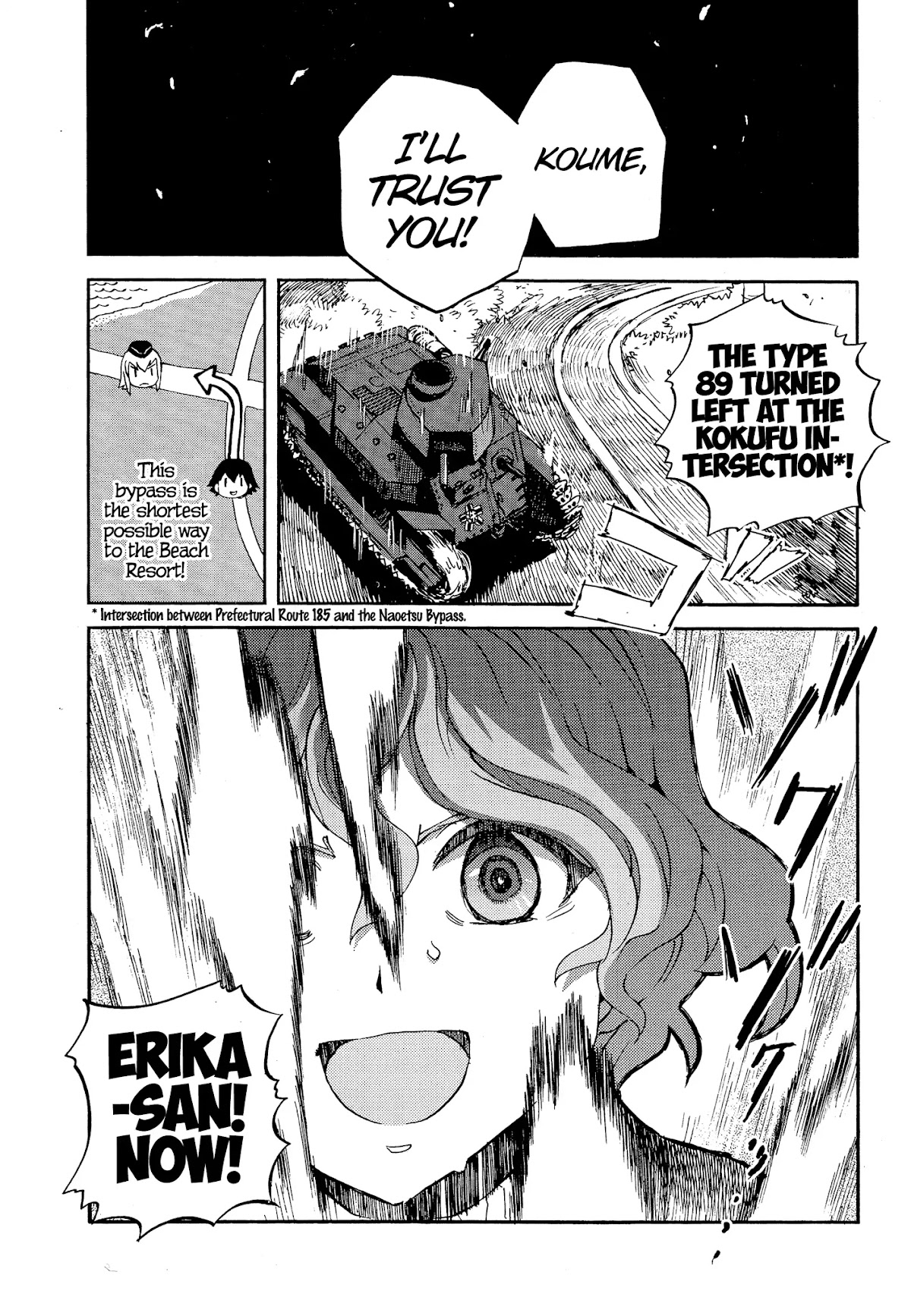 Girls & Panzer - Ribbon no Musha Chapter 29 page 31 - Chapter 29: Akaboshi Koume, Tactician