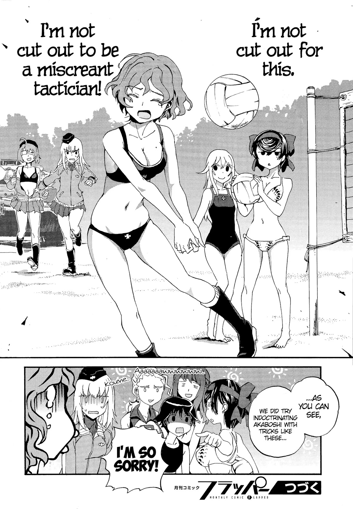 Girls & Panzer - Ribbon no Musha Chapter 29 page 39 - Chapter 29: Akaboshi Koume, Tactician