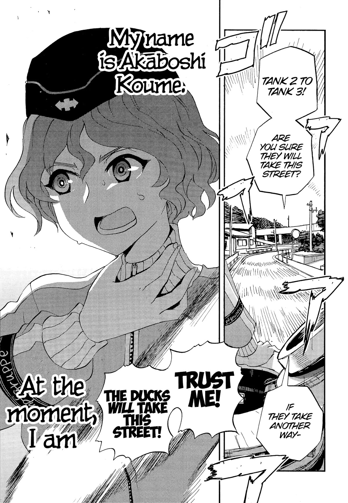 Girls & Panzer - Ribbon no Musha Chapter 29 page 4 - Chapter 29: Akaboshi Koume, Tactician