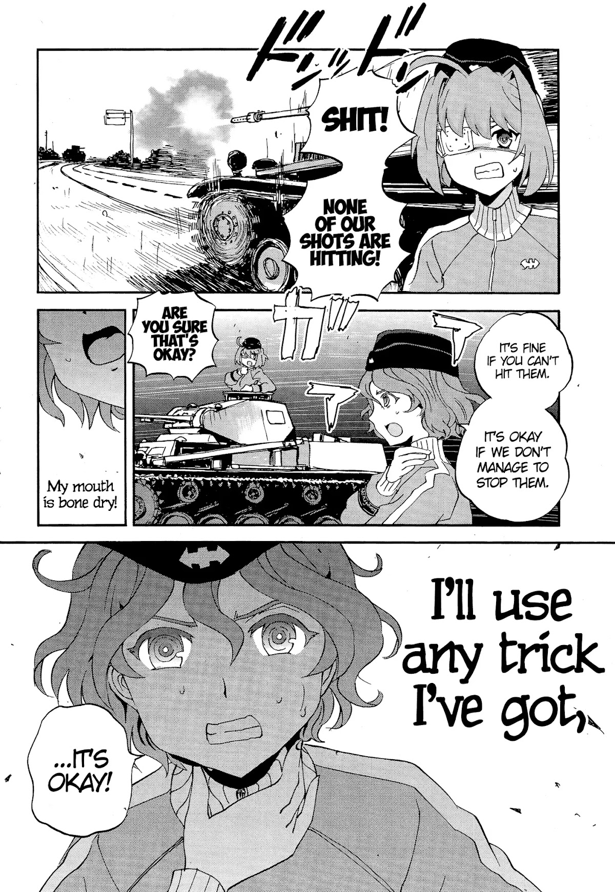 Girls & Panzer - Ribbon no Musha Chapter 29 page 6 - Chapter 29: Akaboshi Koume, Tactician