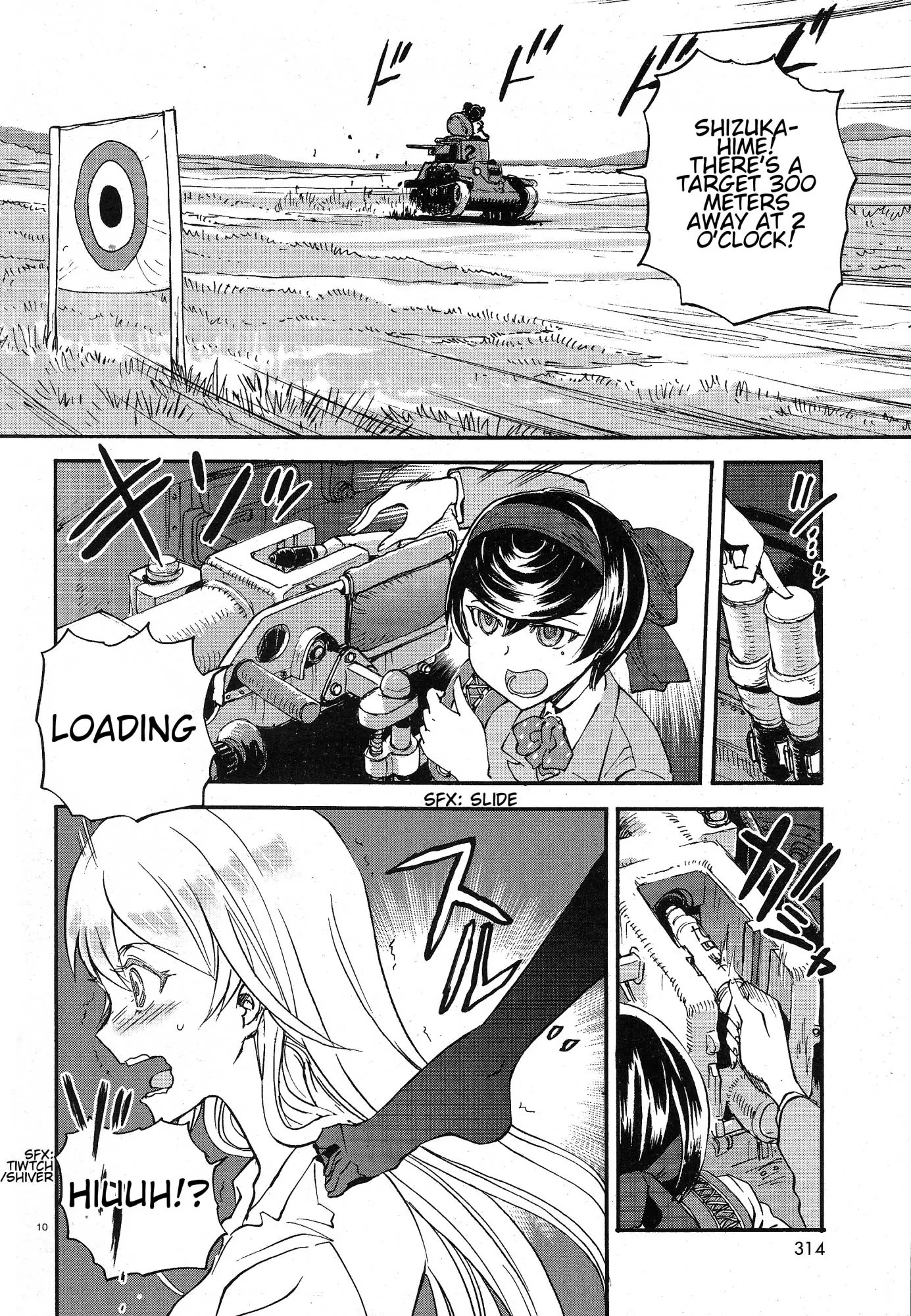 Girls & Panzer - Ribbon no Musha Chapter 3 page 10 - Chapter 3: The Two's Bit