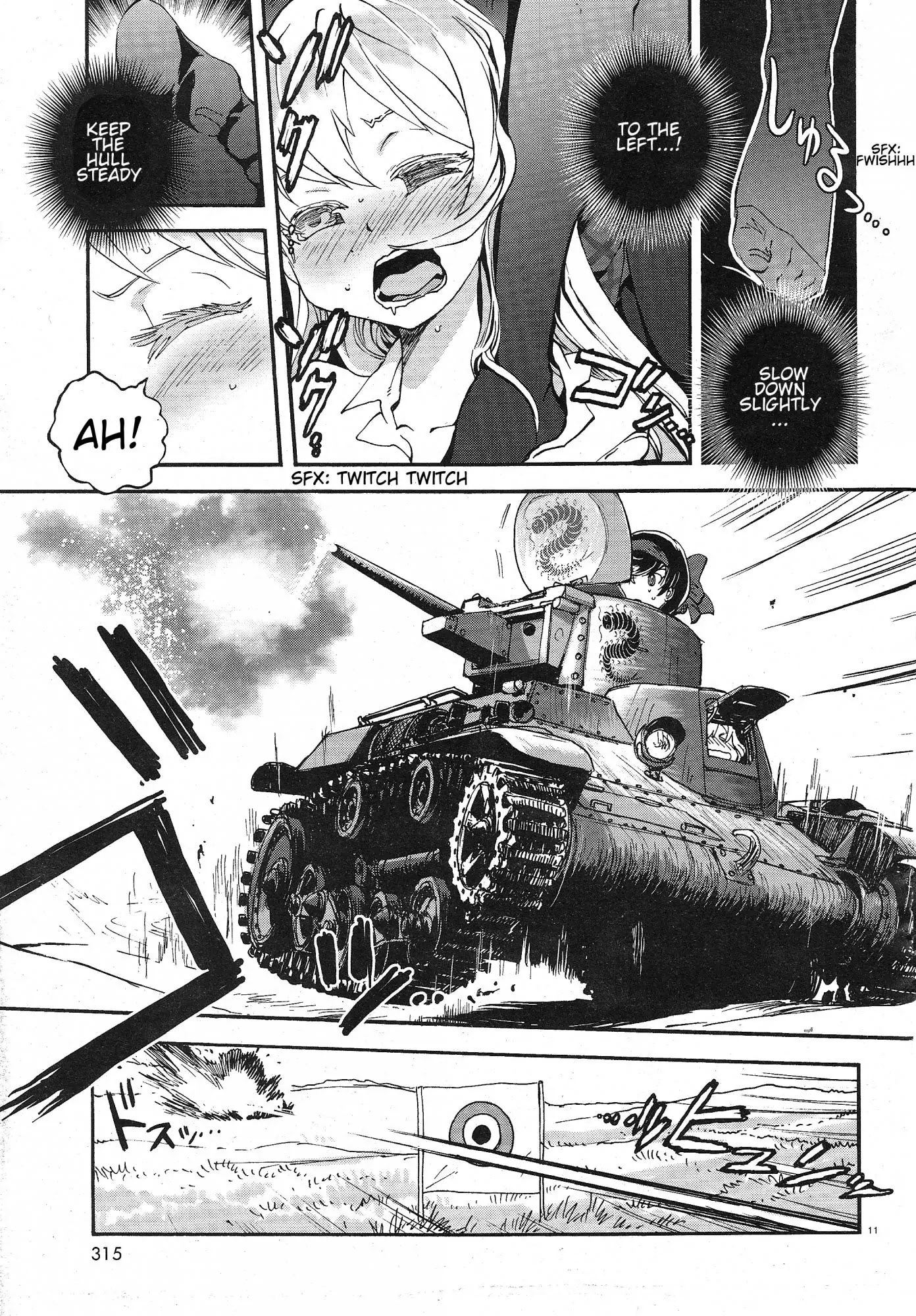 Girls & Panzer - Ribbon no Musha Chapter 3 page 11 - Chapter 3: The Two's Bit